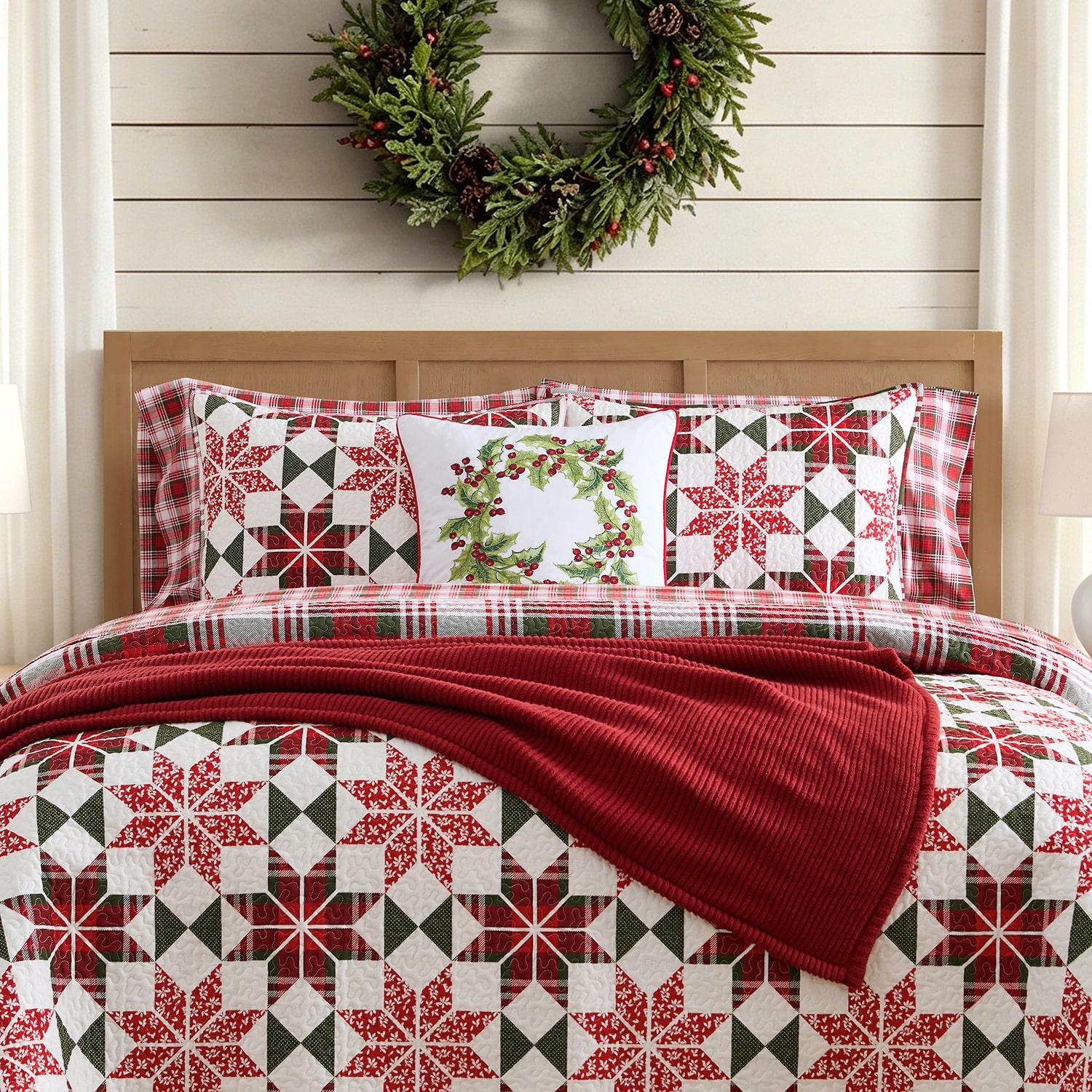 Martha Stewart North Star 3-pc. Quilt Set