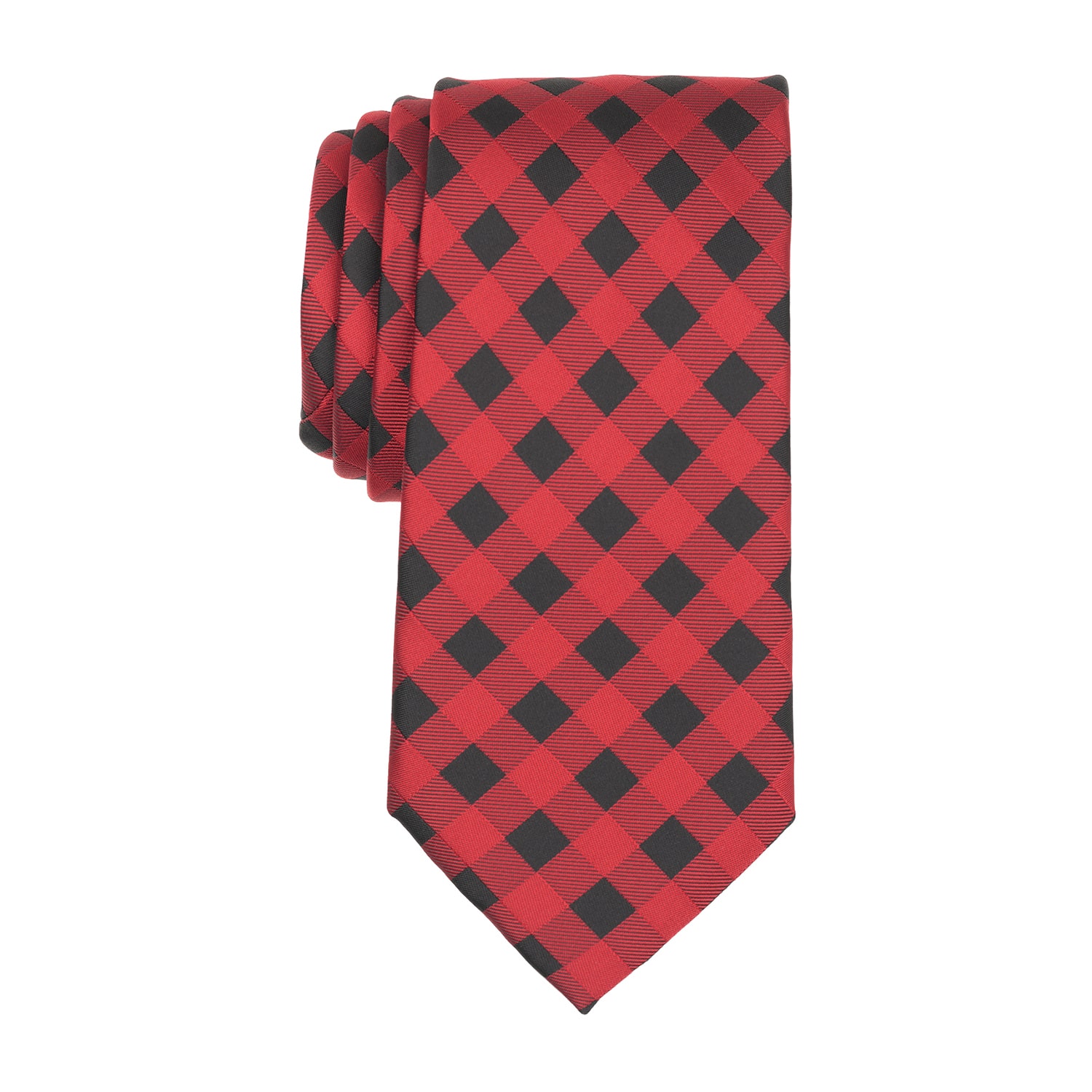 Stafford Buffalo Plaid Tie