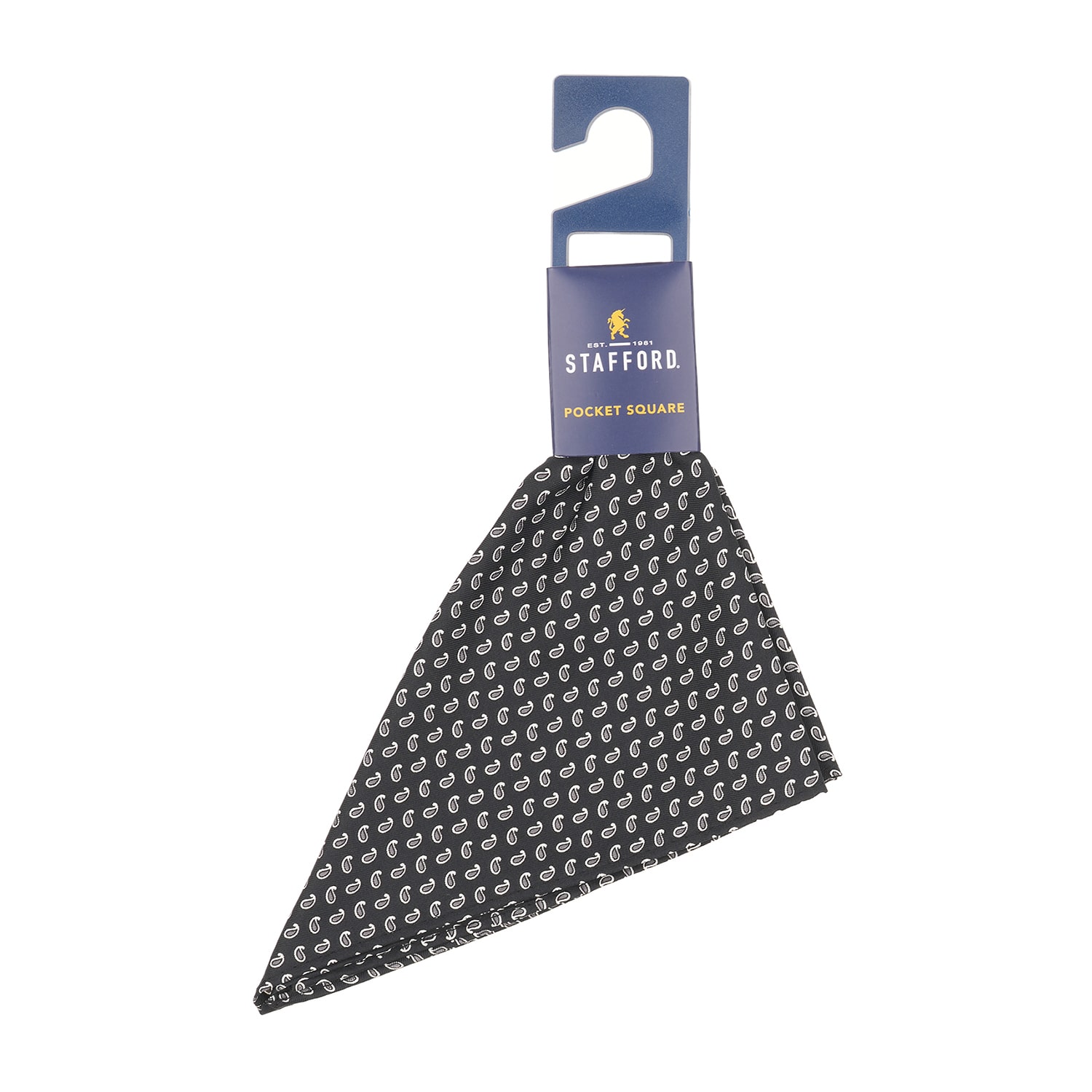 Stafford Paisley Pocket Square