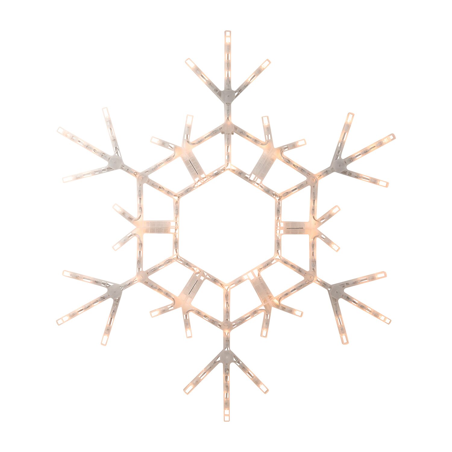 Northlight 36" Large Led Lighted Foldable Snowflake Outdoor Christmas Yard Art