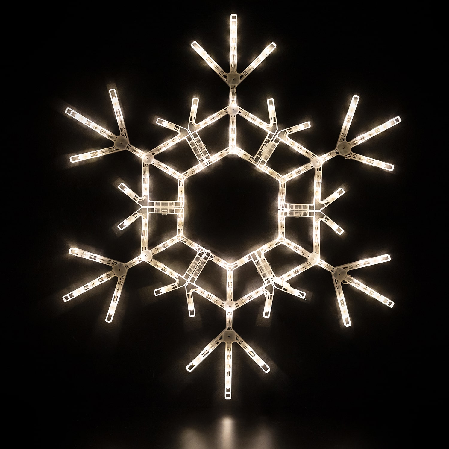 Northlight 36" Large Led Lighted Foldable Snowflake Outdoor Christmas Yard Art