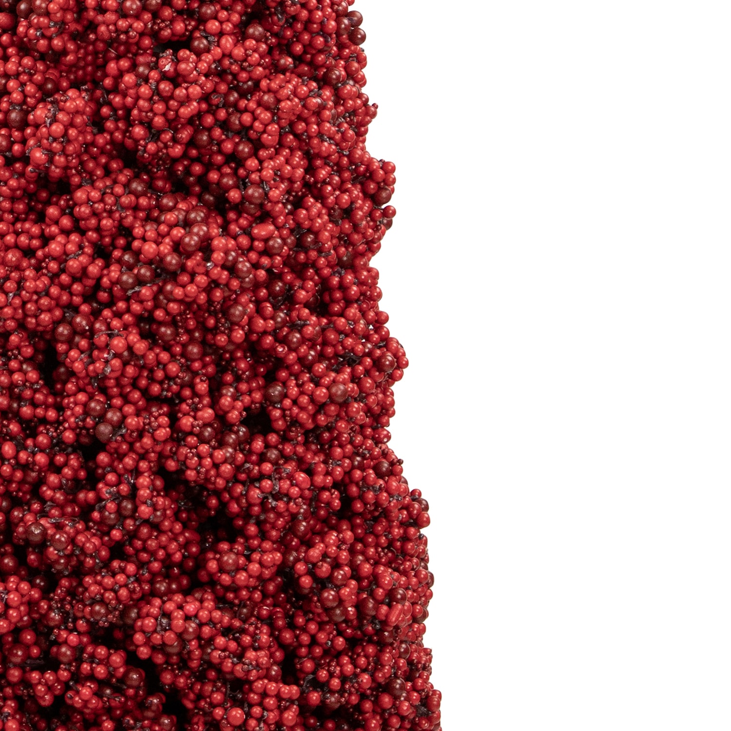 Northlight 50" Artificial Berry Cone Potted 4 Foot Potted Christmas Tree