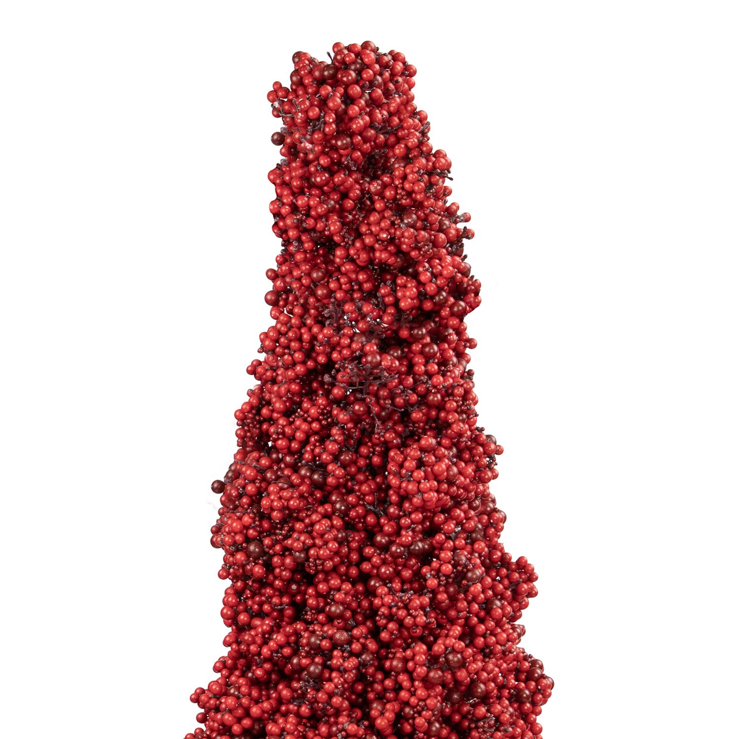 Northlight 50" Artificial Berry Cone Potted 4 Foot Potted Christmas Tree
