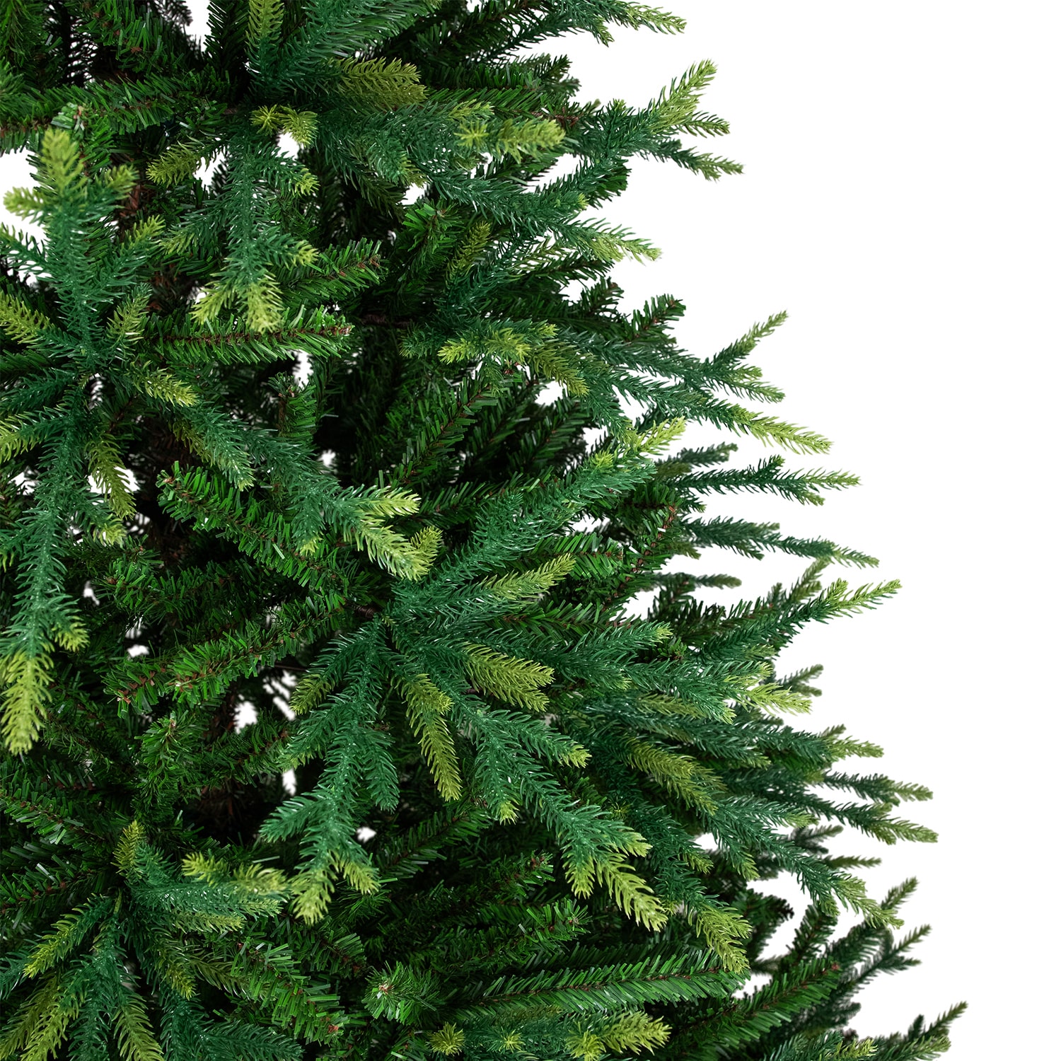 Northlight 8ft Real Touch Two Tone River Deer Pine Full Artificial 8 Foot Pine Christmas Tree