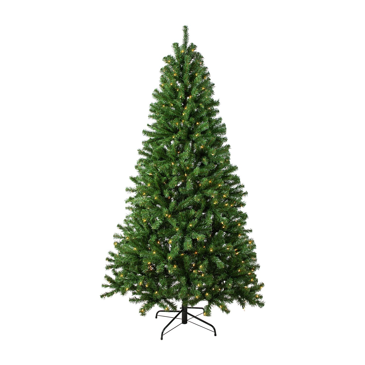 Northlight 7ft Pre Lit Full Pendleton Spruce Artificial Lights 7 Foot Pre-Lit Spruce Christmas Tree