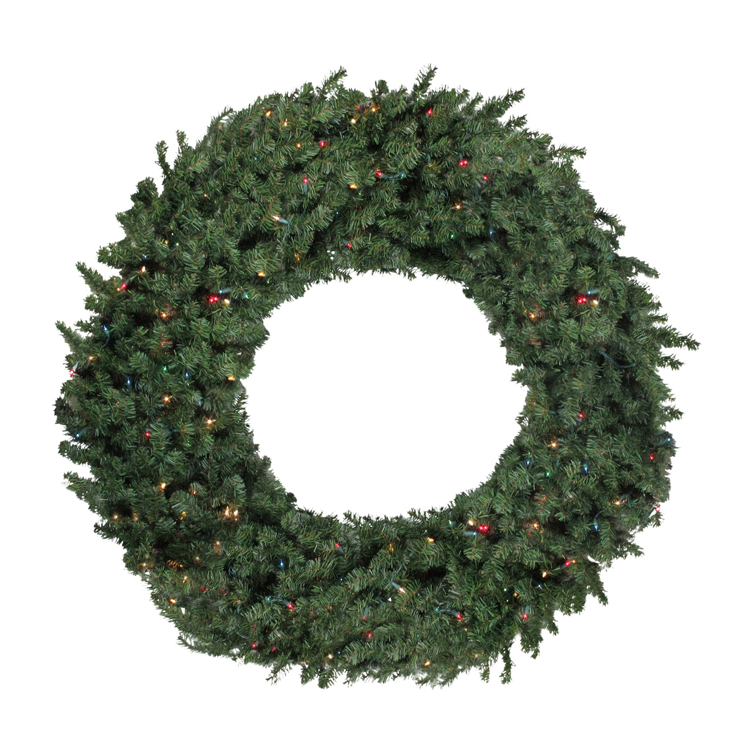Northlight 5ft Pre Lit Commercial Canadian Pine Artificial Lights Pre-Lit Wreath