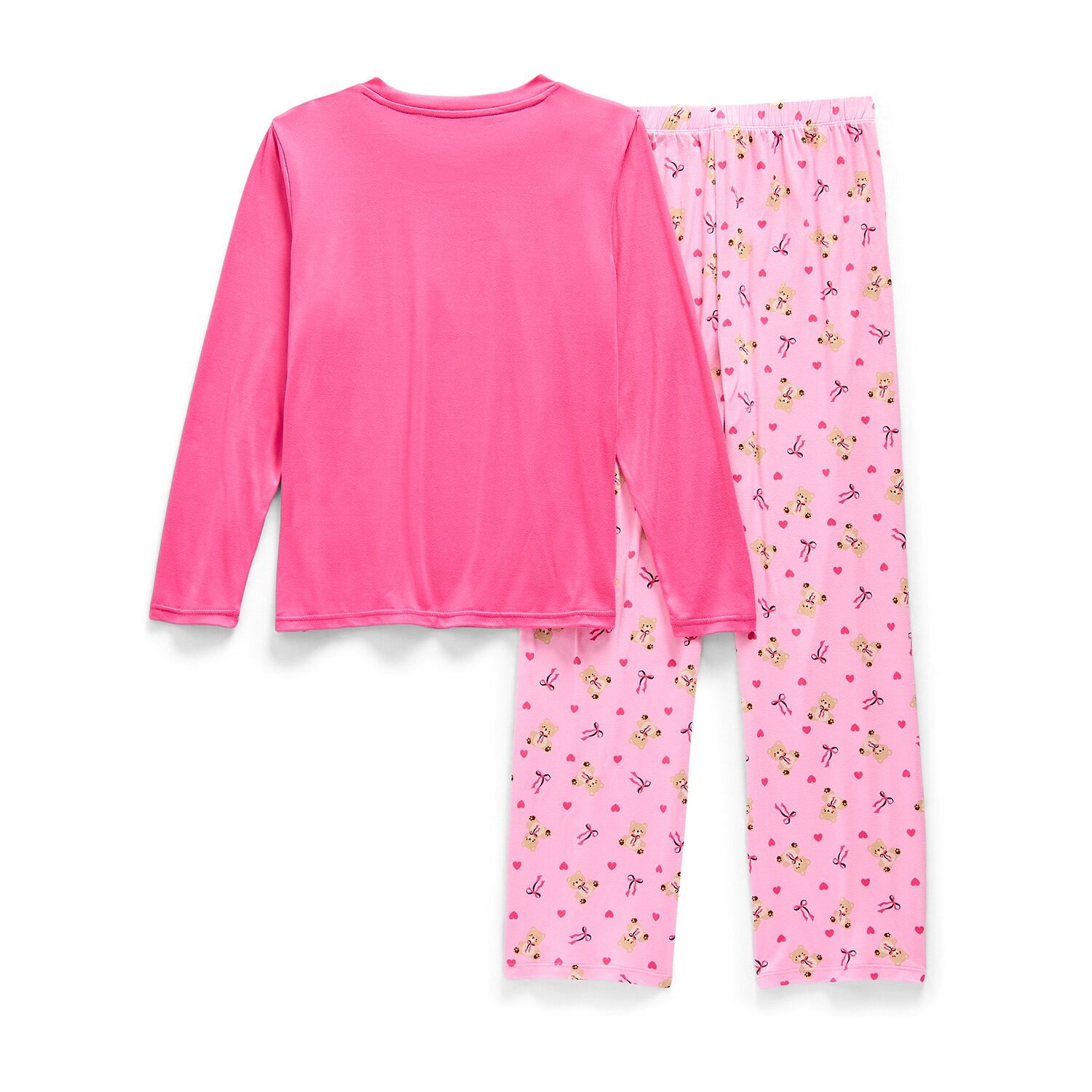 Jaclyn Na Girls Crew Neck Long Sleeve 2-pc. Pajama Set