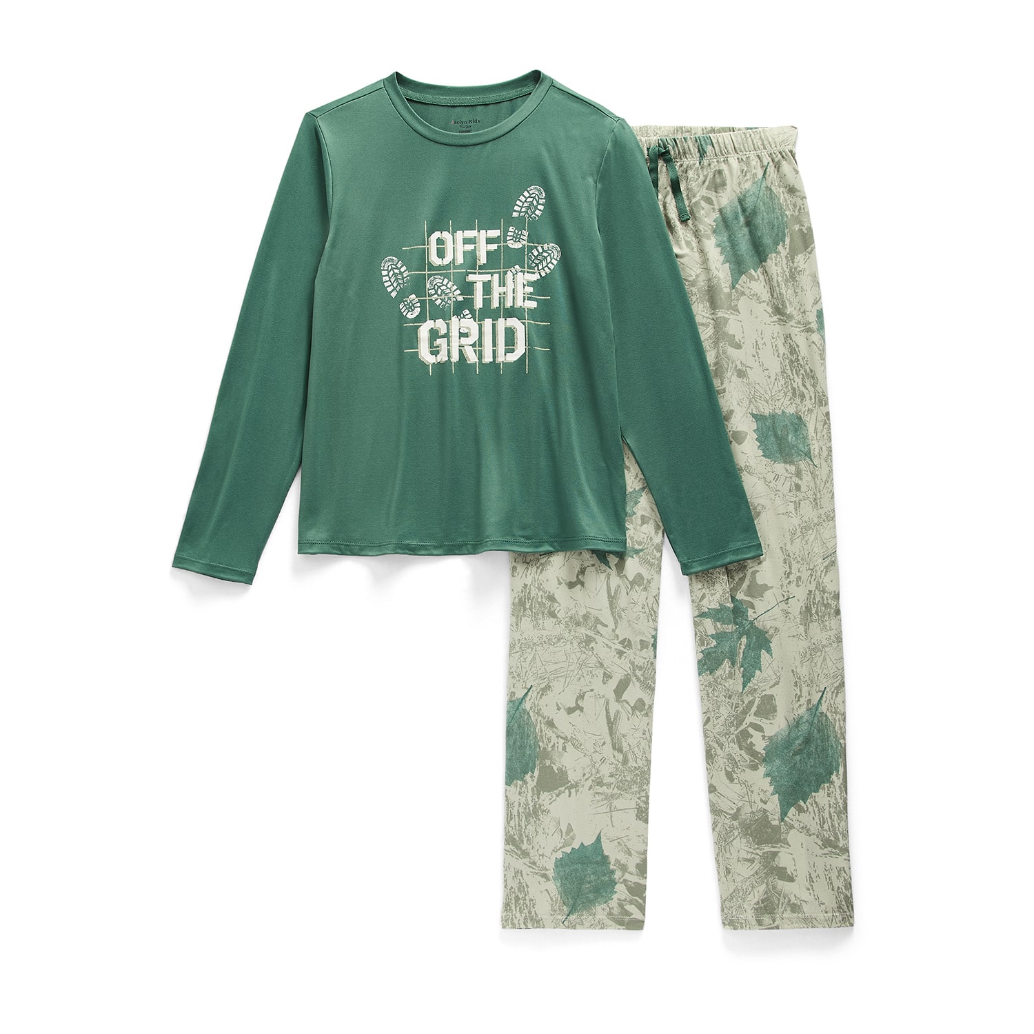 Jaclyn National Brand Boys Long Sleeve 2-pc. Pajama Set