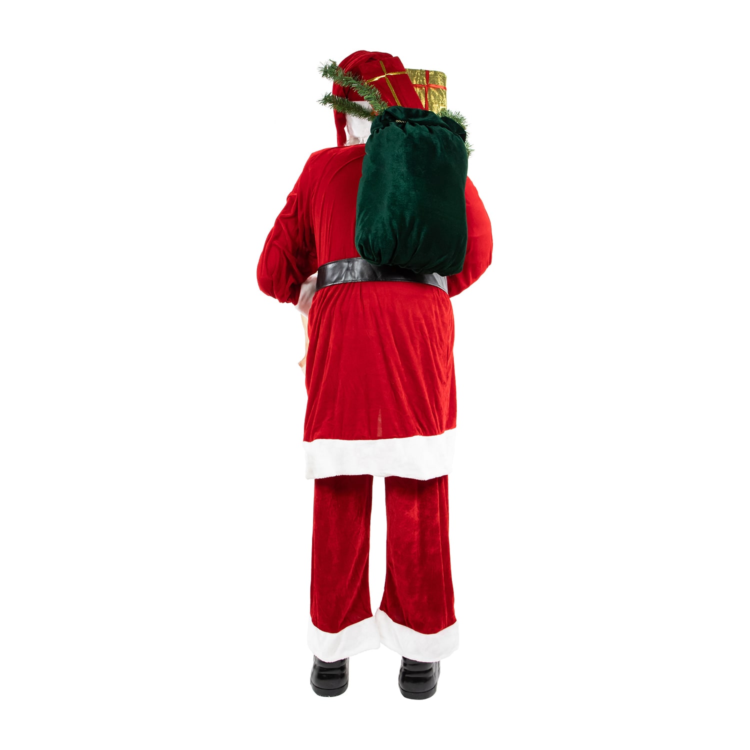 Northlight 72" Santa Claus With Naughty Or Nice List Christmas Figurine