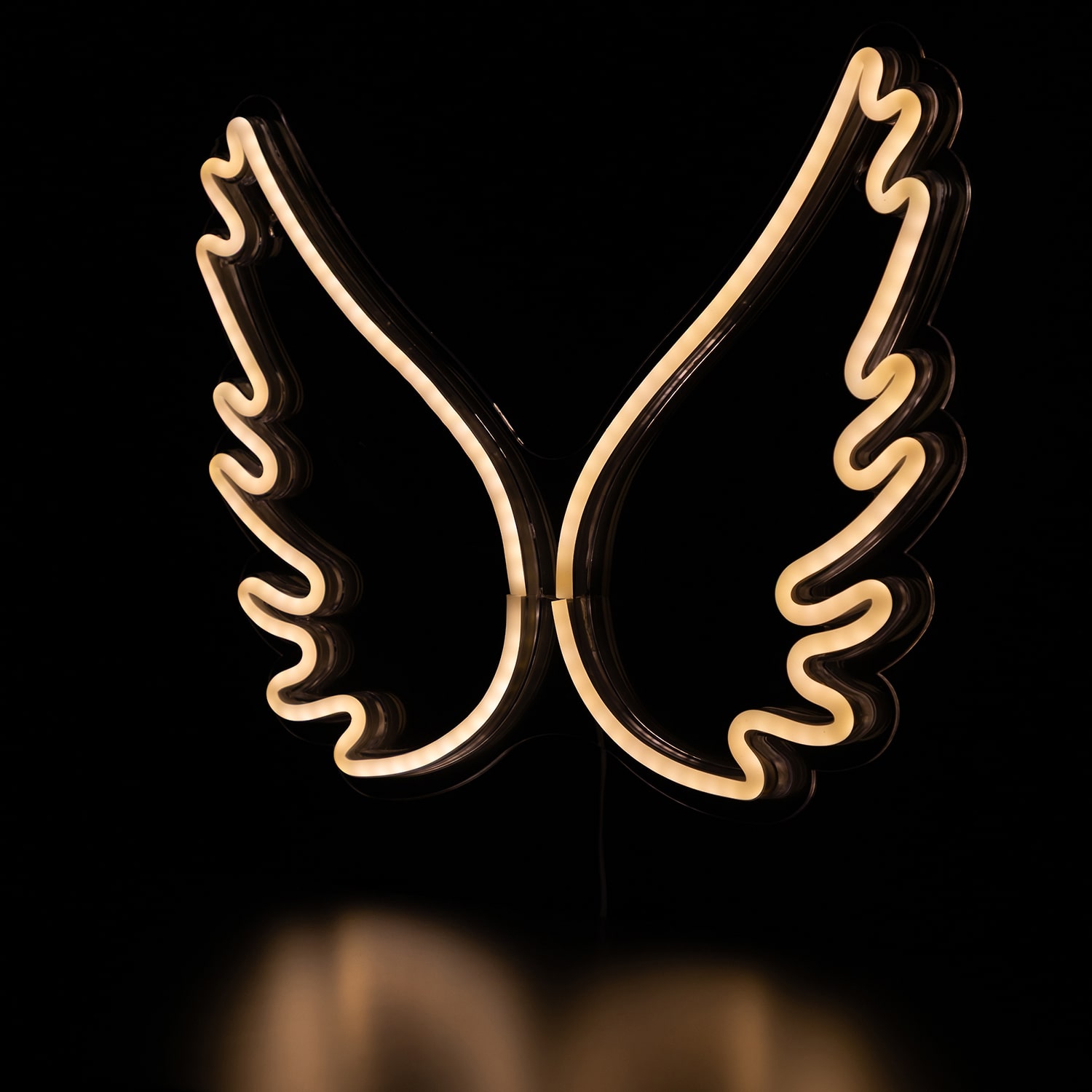 Northlight 17.5" Led Angel Wings Neon Lighted Christmas Window Decor