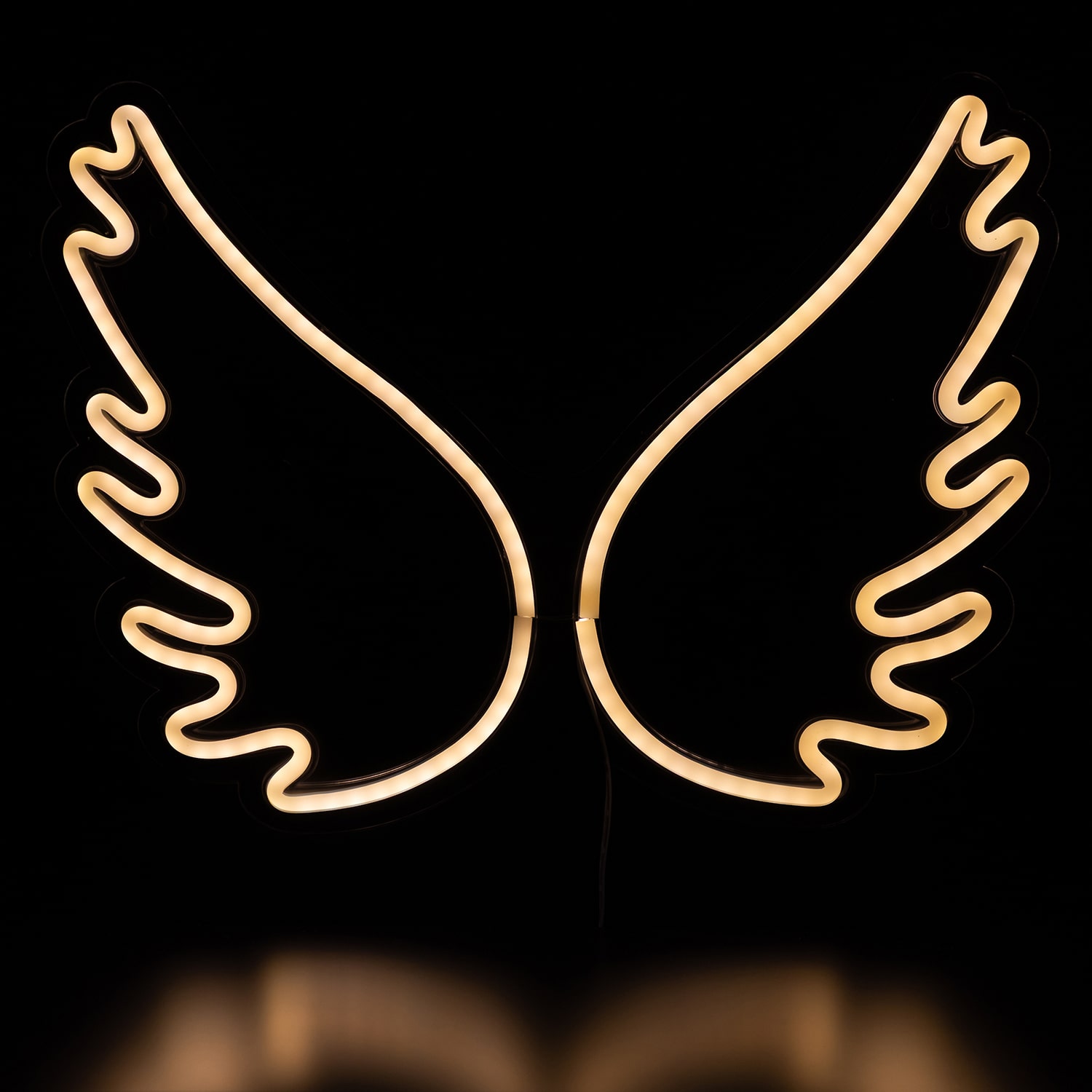 Northlight 17.5" Led Angel Wings Neon Lighted Christmas Window Decor