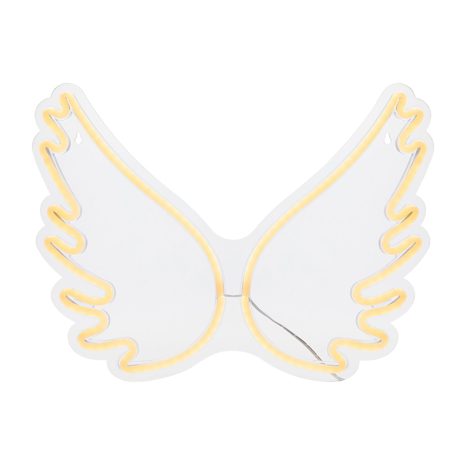Northlight 17.5" Led Angel Wings Neon Lighted Christmas Window Decor