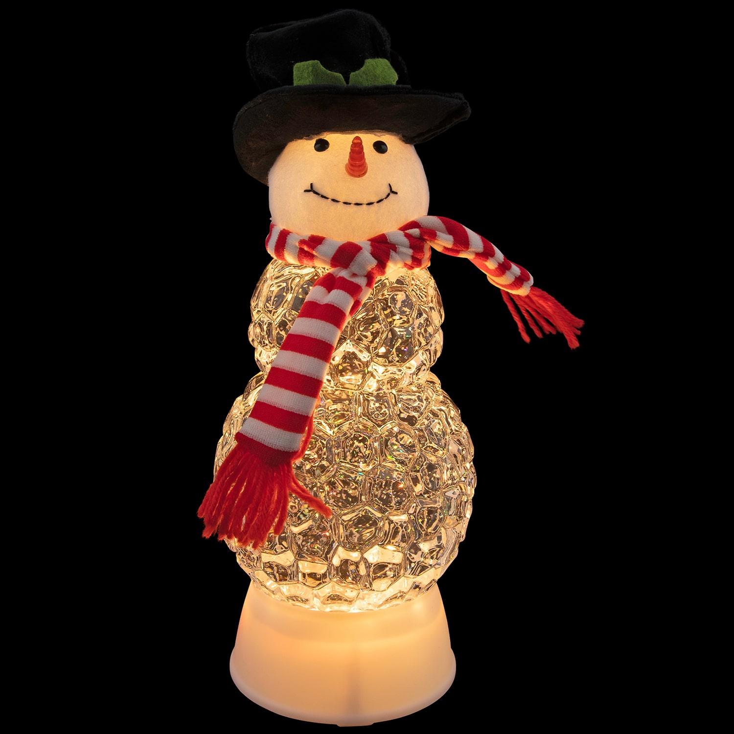 Northlight 12" Led Lighted Musical And Snow Swirling Snowman Christmas Snow Globe