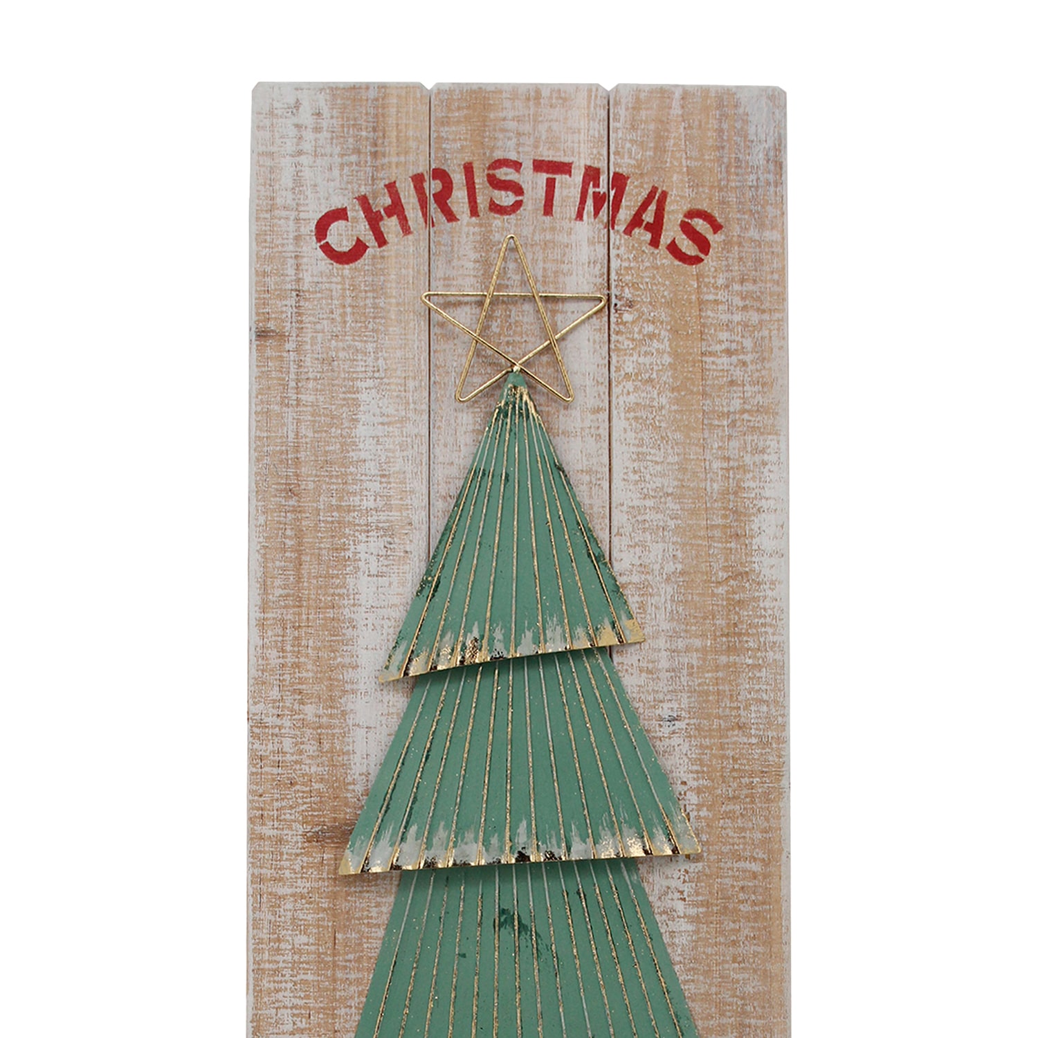 Northlight 35.5" Cut Your Own Tree Farm Wooden Matted Wall Art
