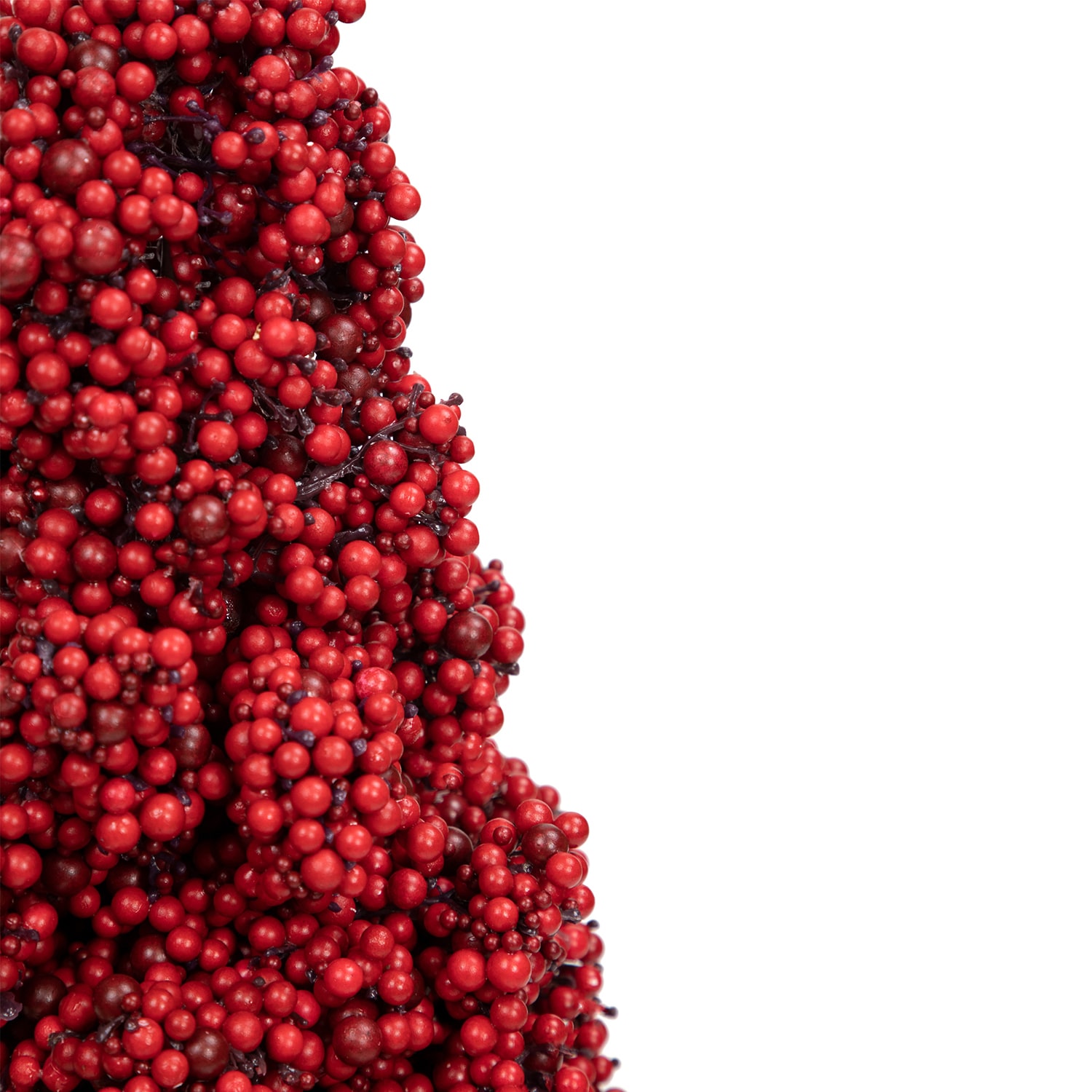 Northlight Artificial Berry Cone Potted 3 Foot Christmas Tree