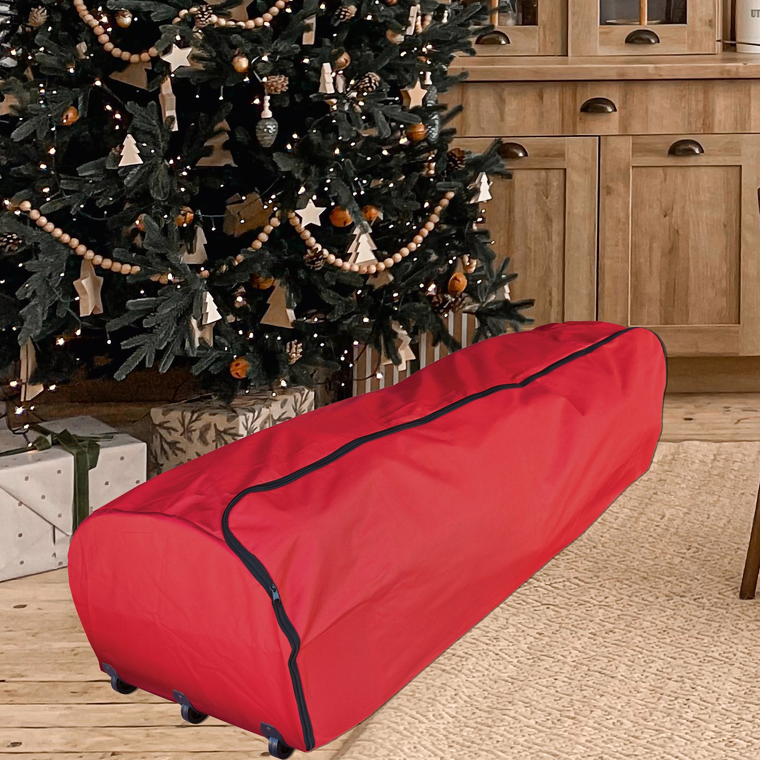 Northlight 12ft Rolling Tree Storage Bag For Trees Up To 12ft Storage Bag