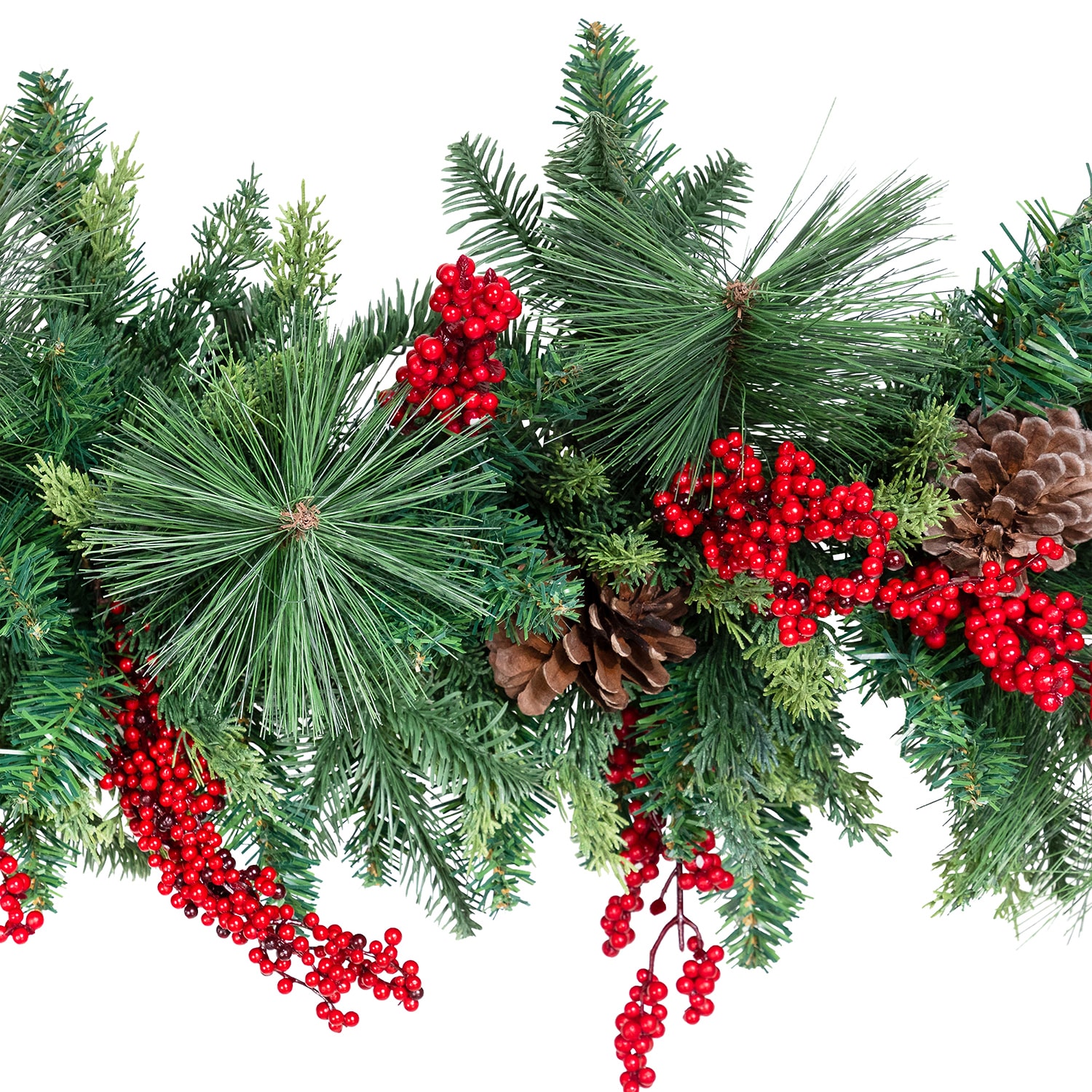 Northlight 10ft Cypress And Cedar Artificial Christmas Outdoor Garland