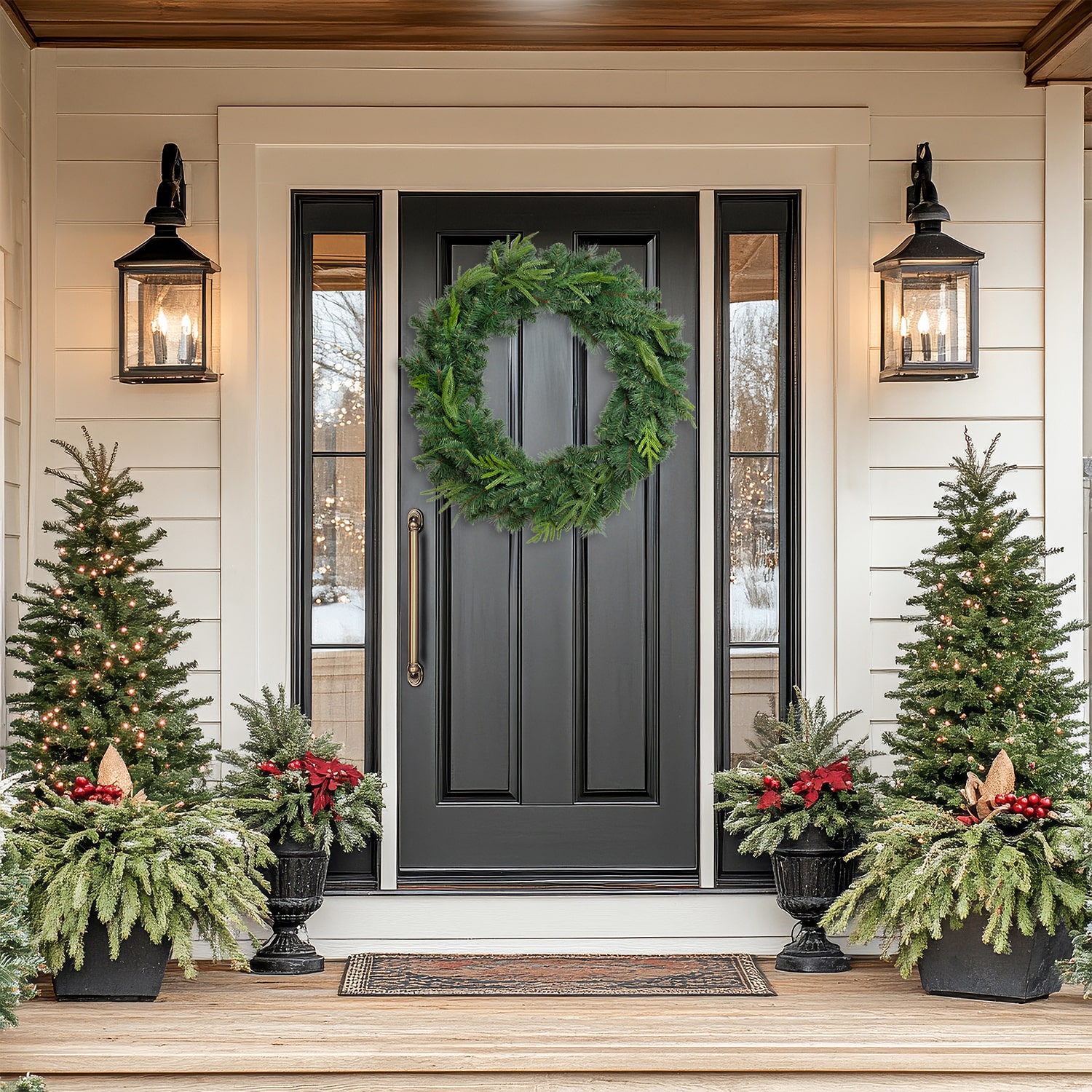 Northlight 36" Cedar And Pine Artificial Wreath