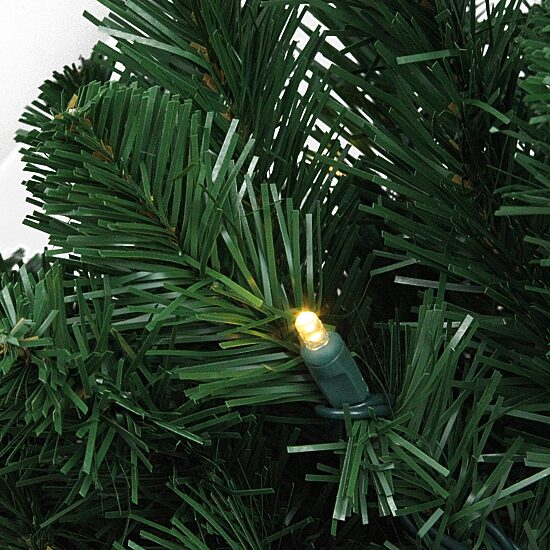 Northlight 9ft Pre Lit Olympia Pine Artificial Led Lights Christmas Outdoor Garland