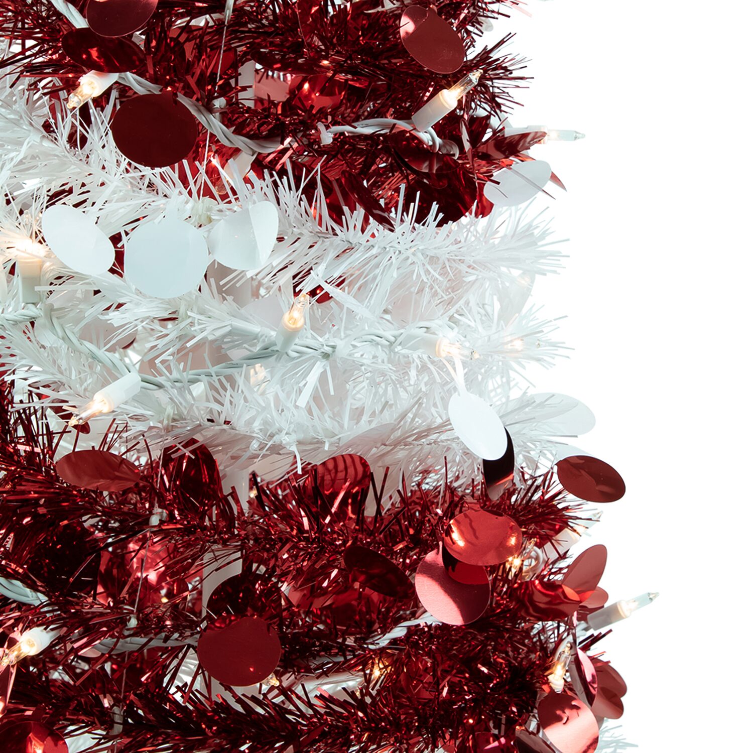 Northlight Candy Cane Pop Up Artificial Lights 6 Foot Pre-Lit Christmas Tree