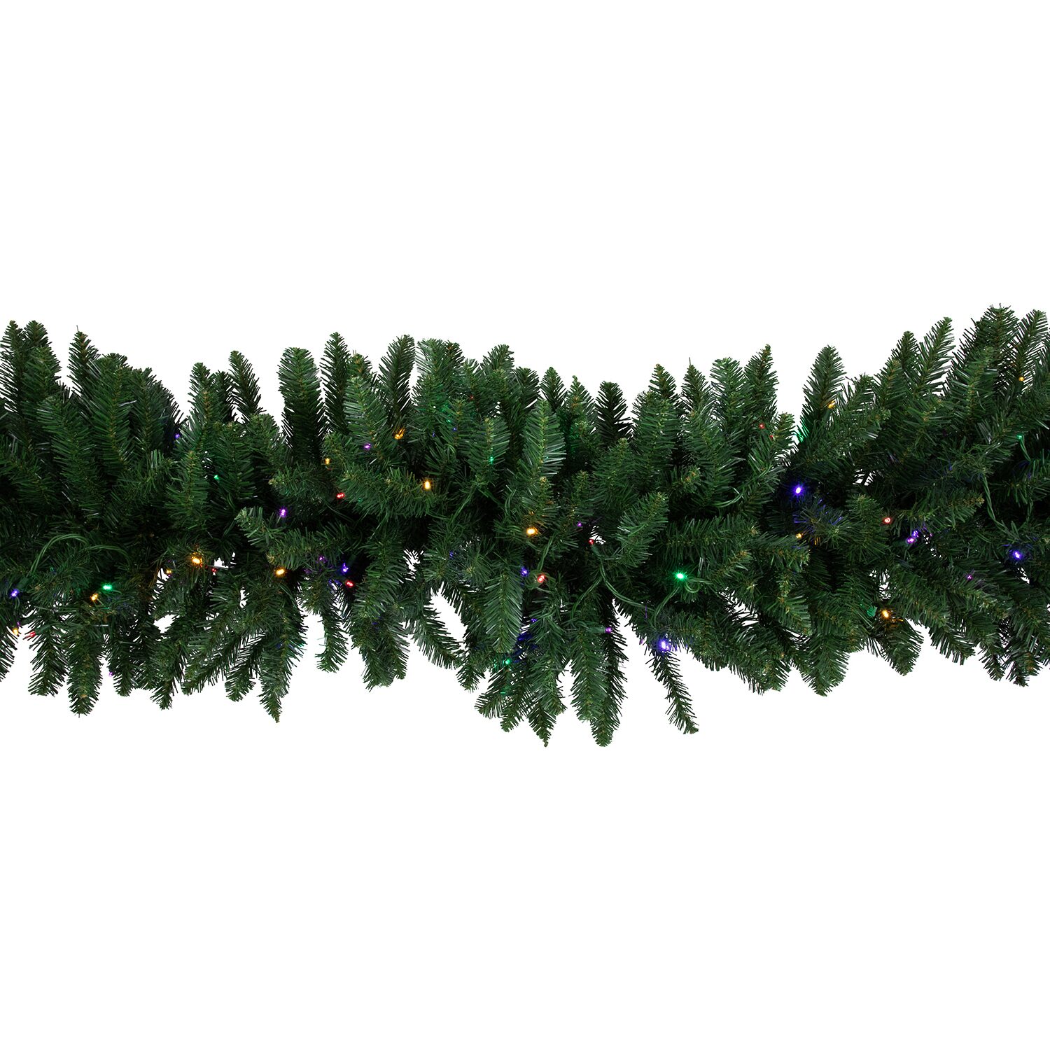 Northlight 25ft Pre Lit Buffalo Fir Lights Christmas Outdoor Garland