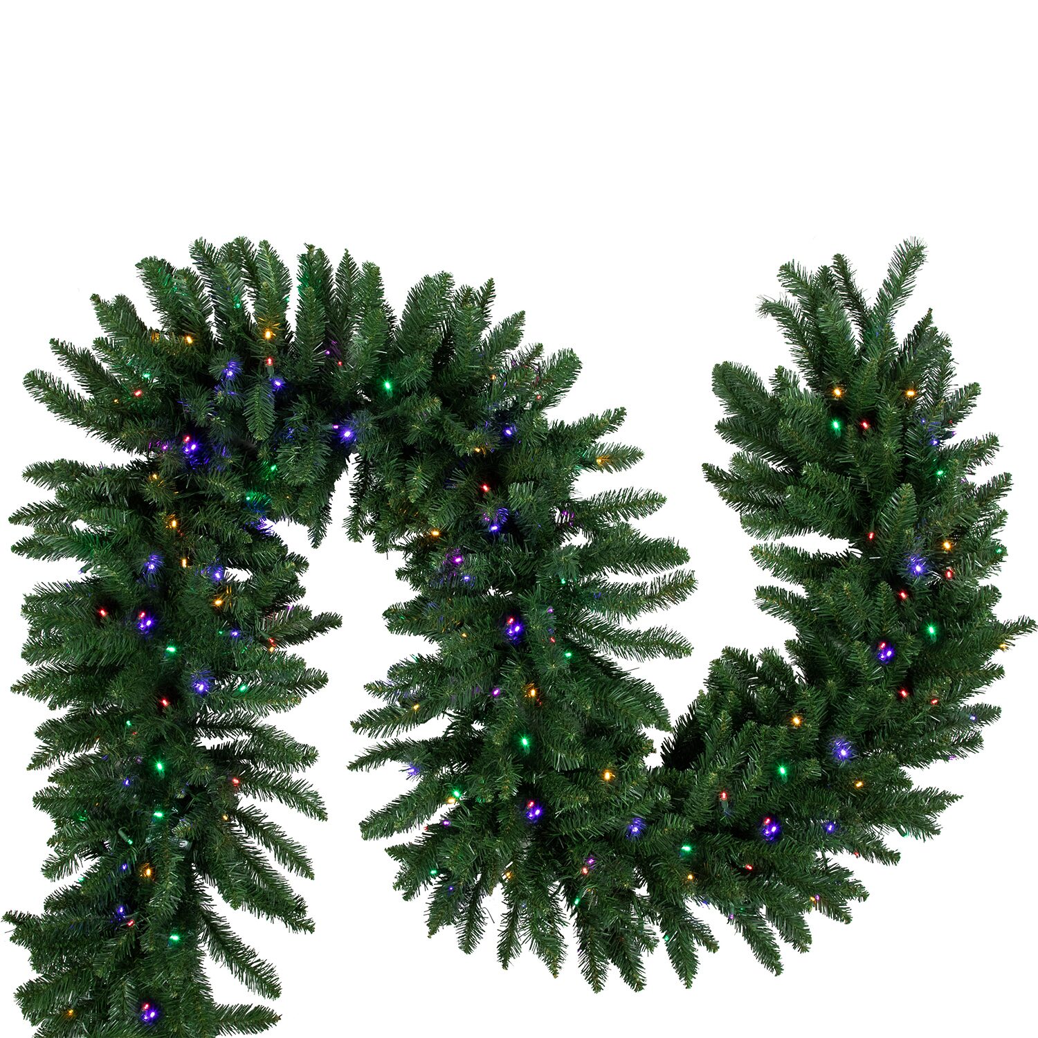 Northlight 25ft Pre Lit Buffalo Fir Lights Christmas Outdoor Garland