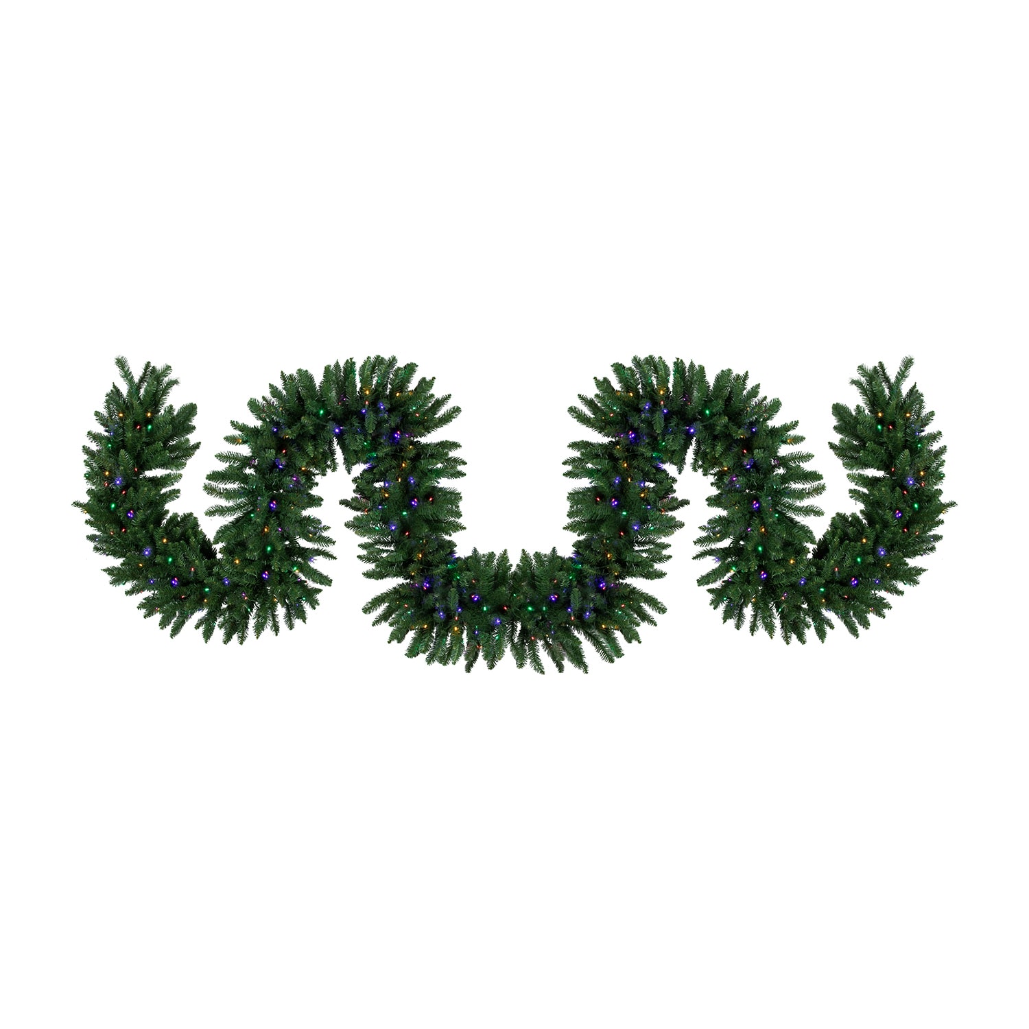 Northlight 25ft Pre Lit Buffalo Fir Lights Christmas Outdoor Garland