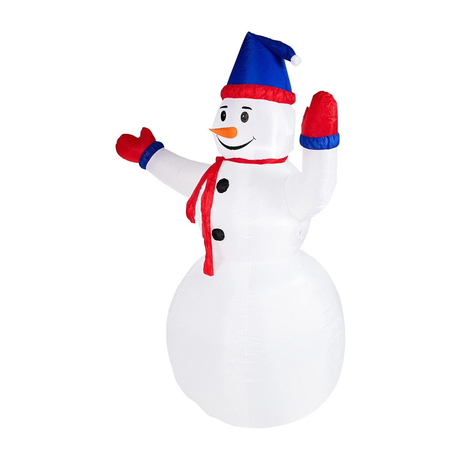 Northlight 8ft Led Lighted Inflatable Waving Snowman Outdoor Christmas Inflatable