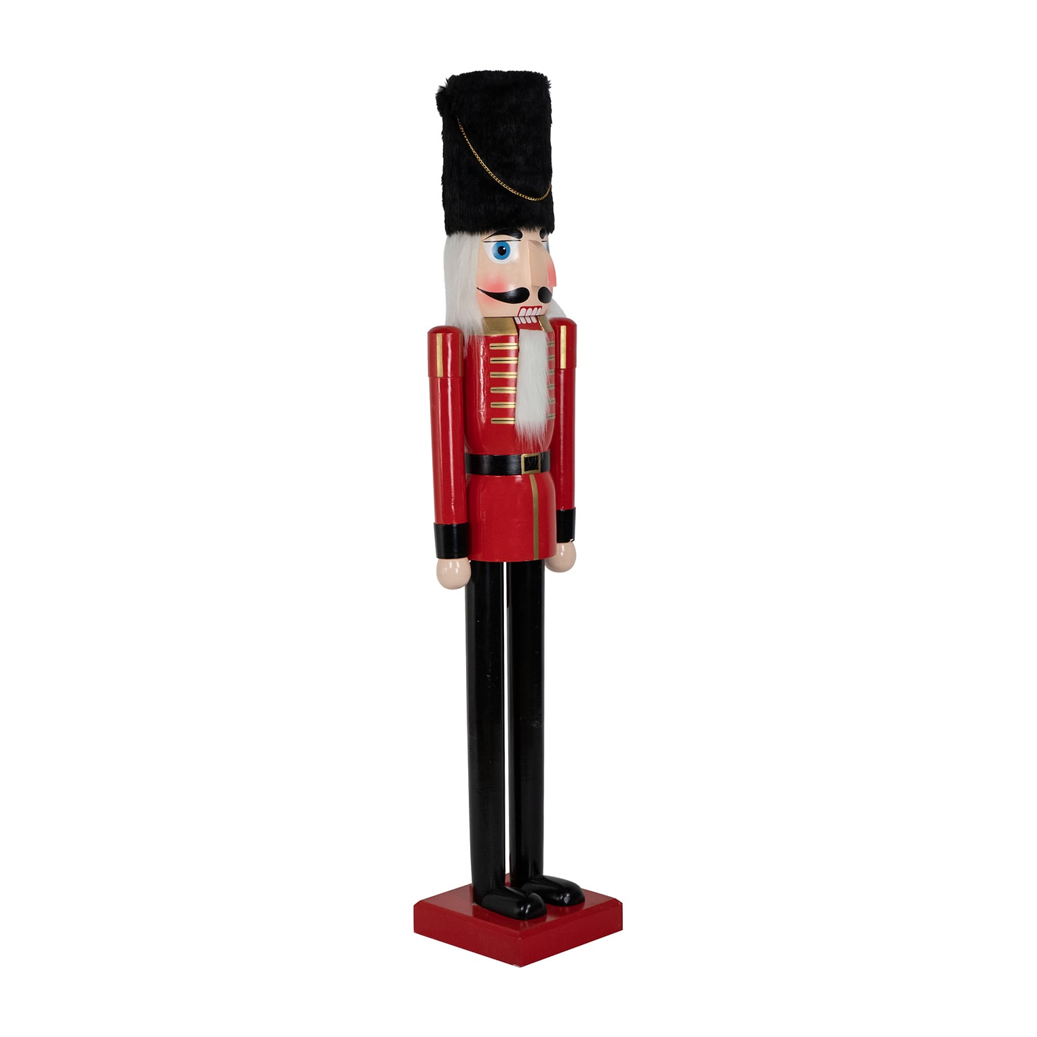 Northlight 6ft Giant Commercial Size Soldier Wood Christmas Nutcracker