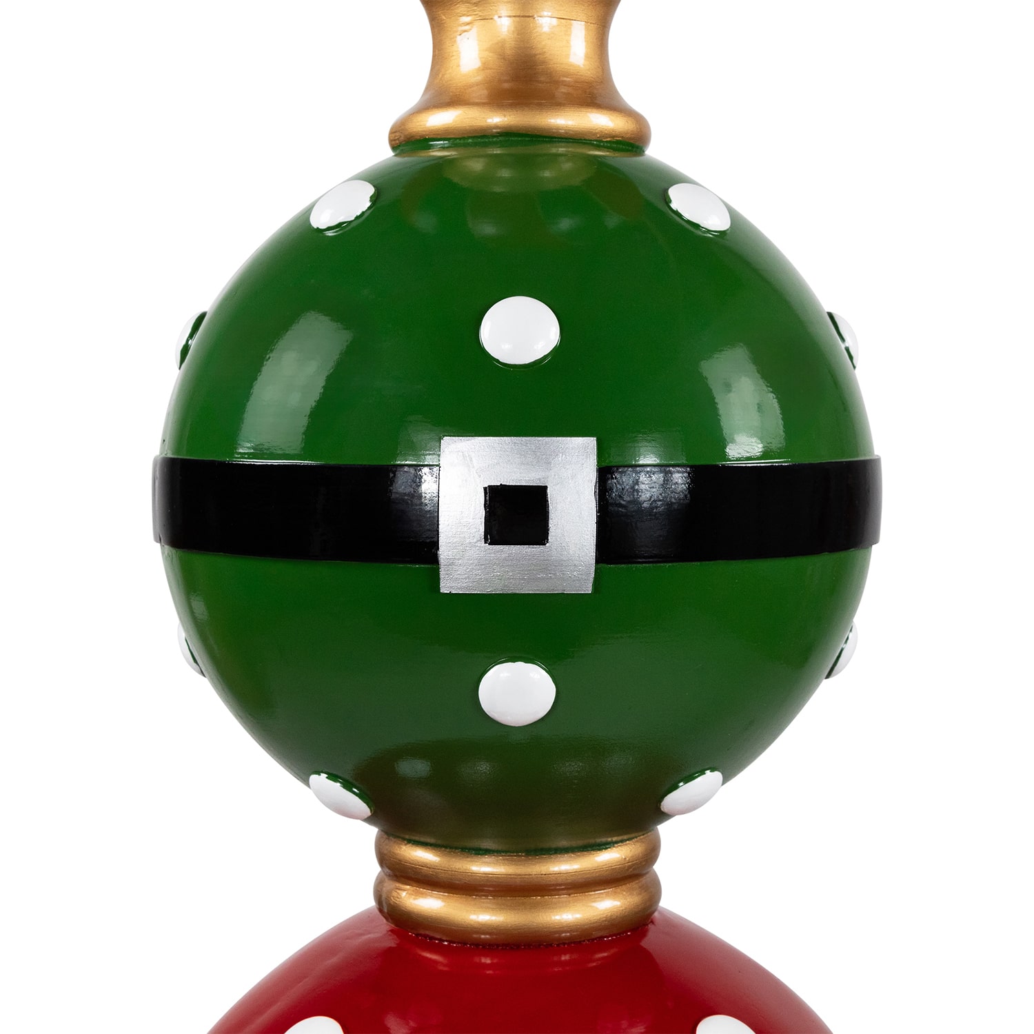 Northlight 65" Ball Finial With Bell Base Commercial Size Christmas Yard Art