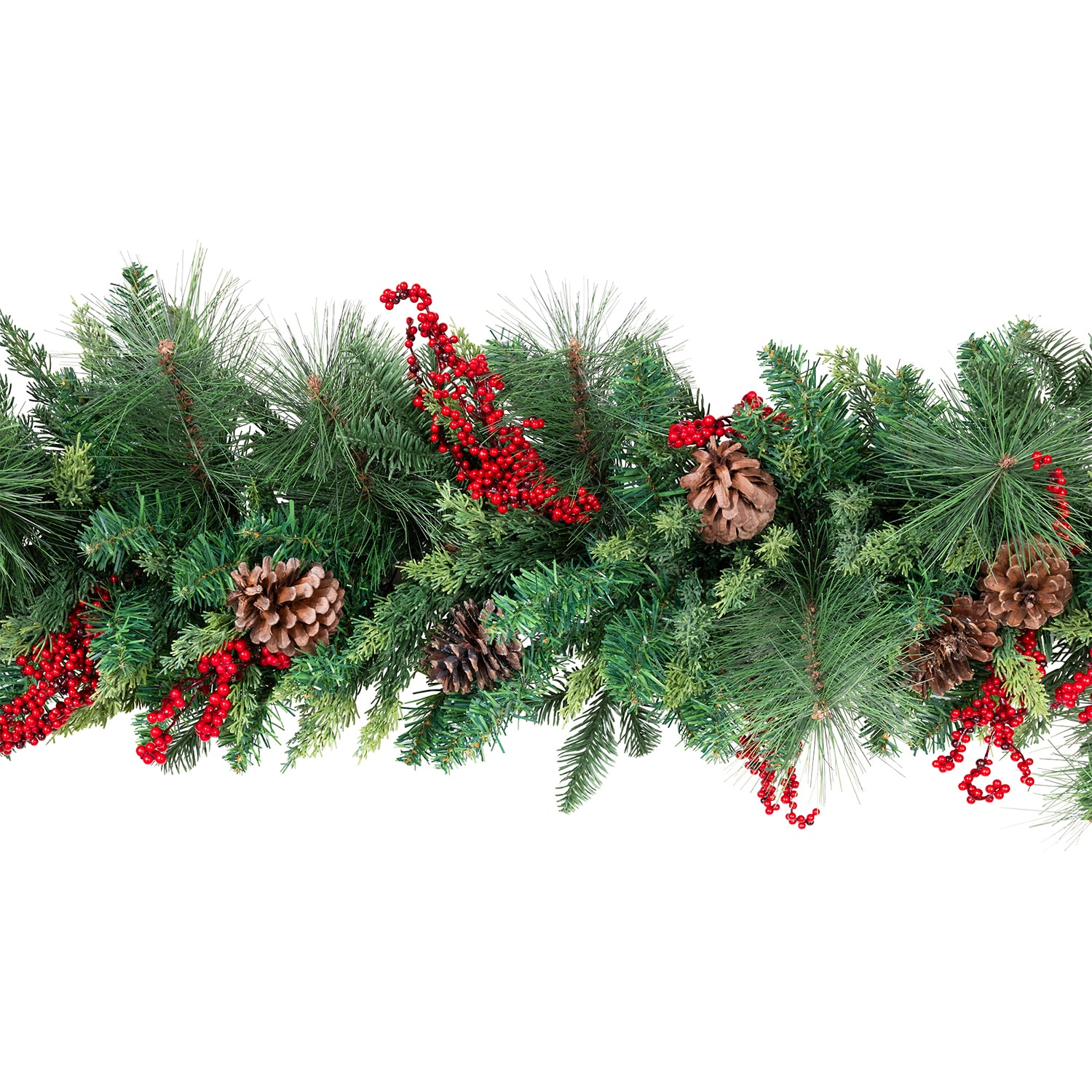 Northlight 10ft Cypress And Cedar Artificial Christmas Outdoor Garland
