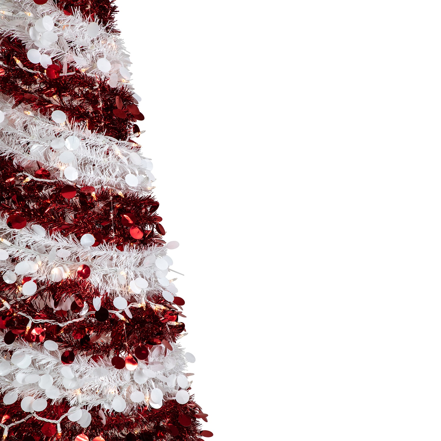 Northlight Candy Cane Pop Up Artificial Lights 6 Foot Pre-Lit Christmas Tree