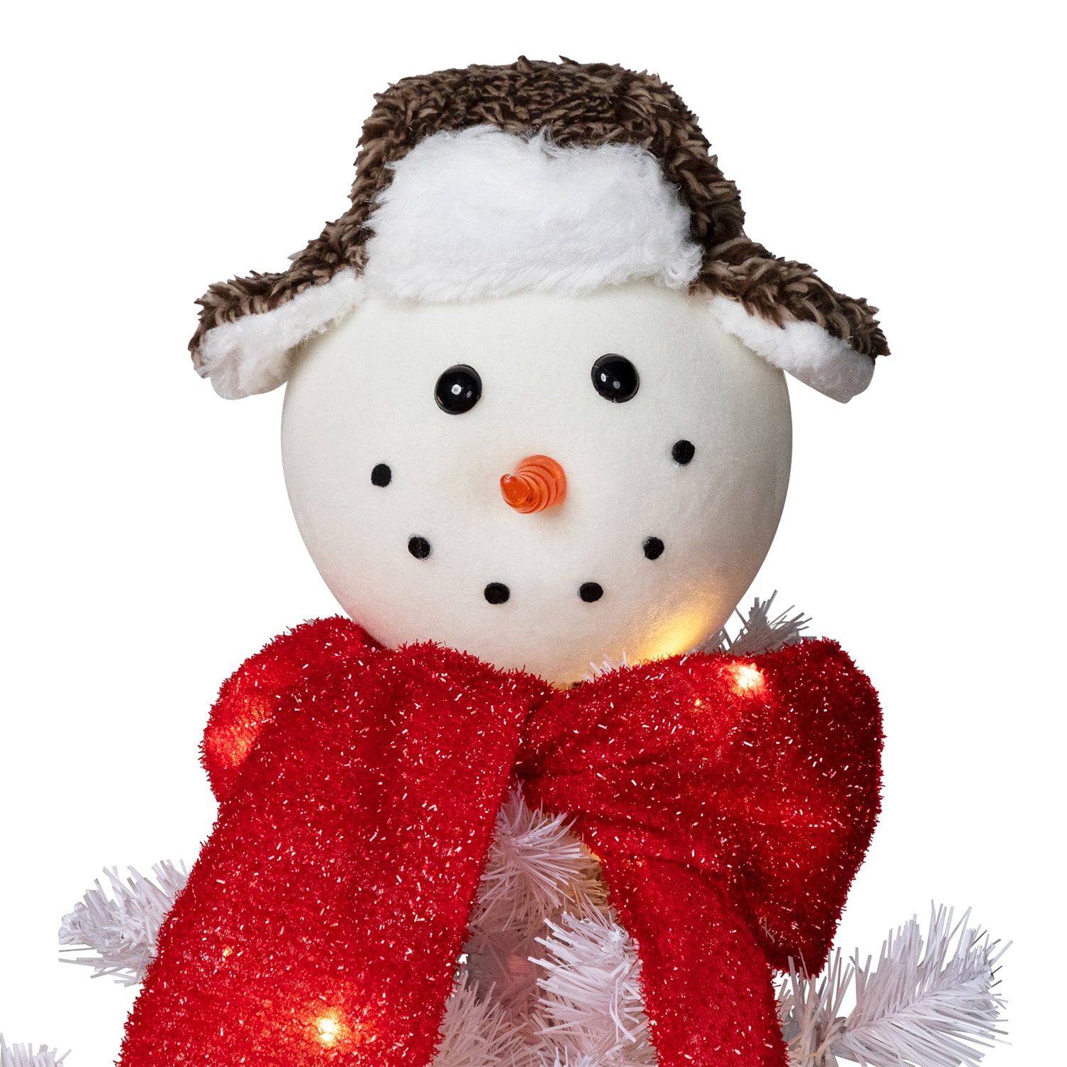 Northlight 4ft Pre Lit Snowman Medium Artificial Lights 4 Foot Pre-Lit Christmas Tree
