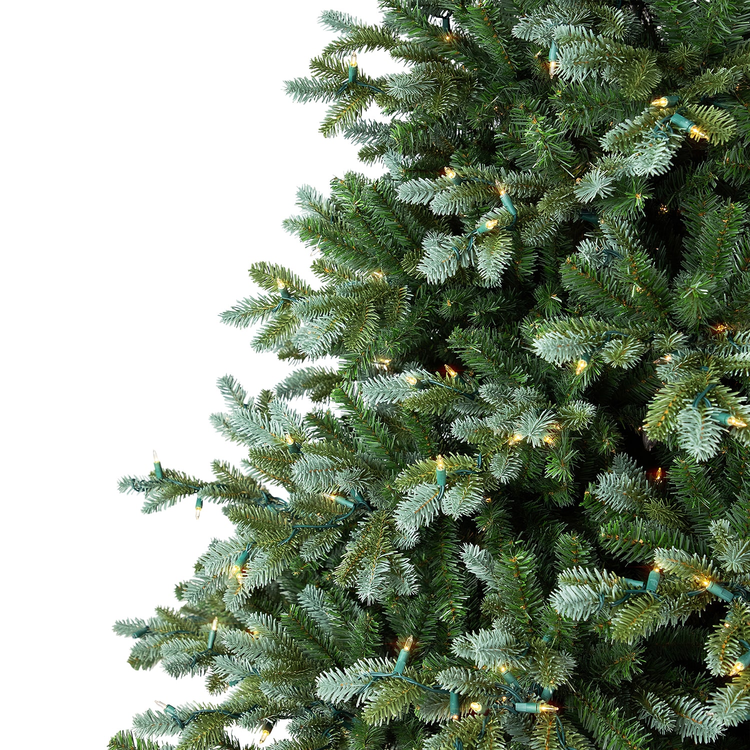 Northlight Real Touch Pre Lit Full Spruce Artificial 7 Foot Pre-Lit Spruce Christmas Tree