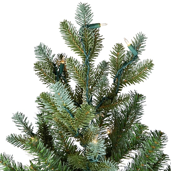 Northlight Real Touch Pre Lit Full Spruce Artificial 7 Foot Pre-Lit Spruce Christmas Tree