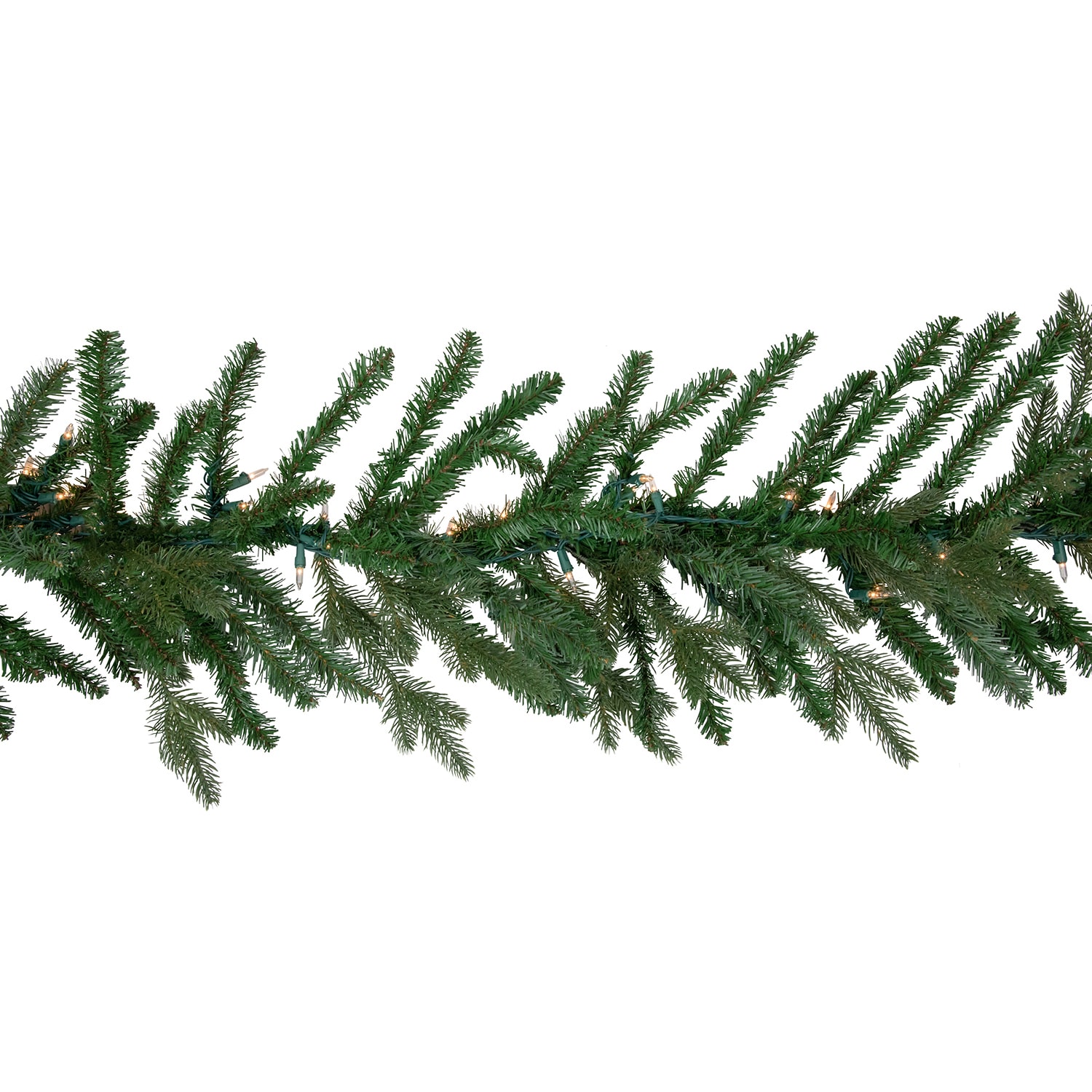 Northlight 9ft Real Touch Pre Lit Grande Spruce Artificial Lights Christmas Outdoor Garland