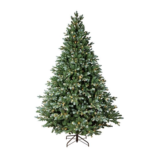 Northlight Real Touch Pre Lit Full Spruce Artificial 7 Foot Pre-Lit Spruce Christmas Tree
