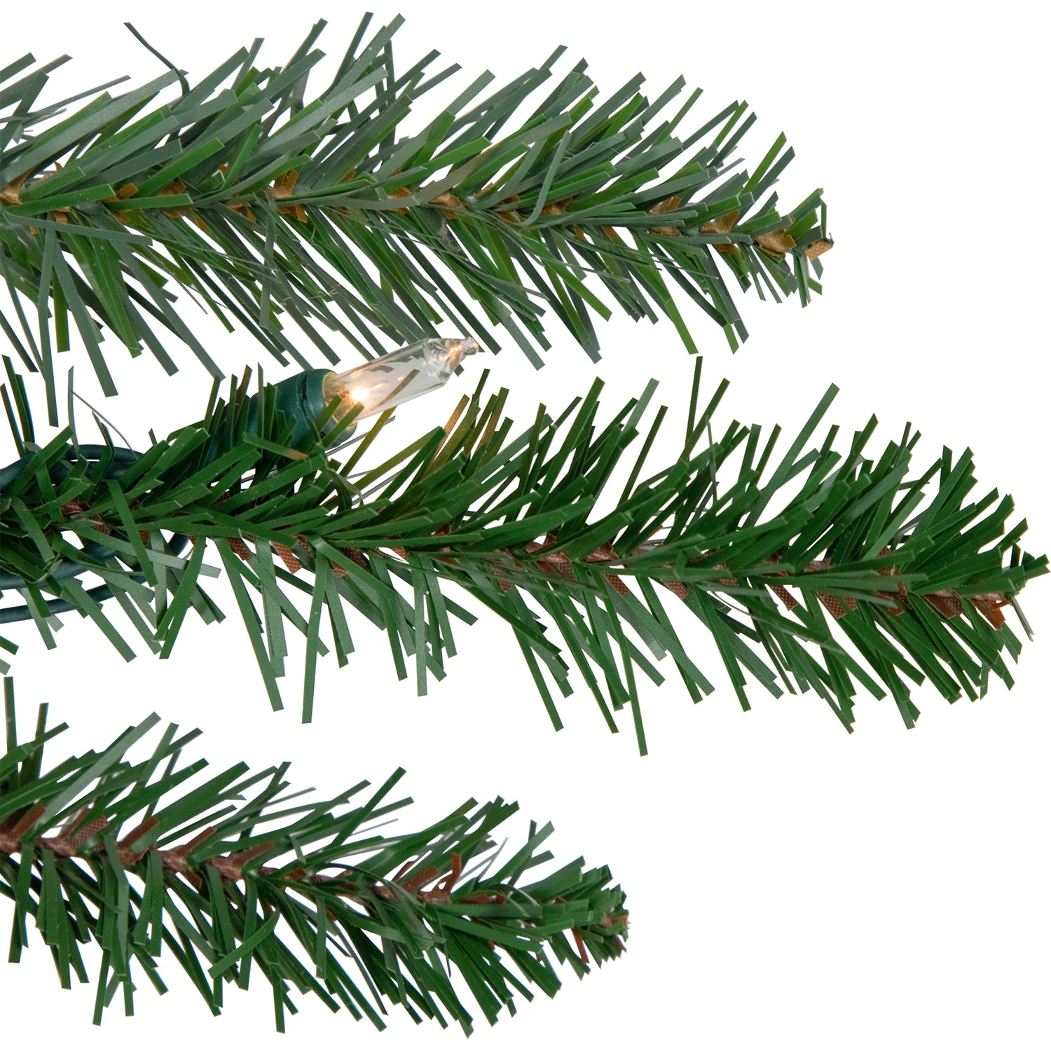Northlight 9ft Real Touch Pre Lit Grande Spruce Artificial Lights Christmas Outdoor Garland