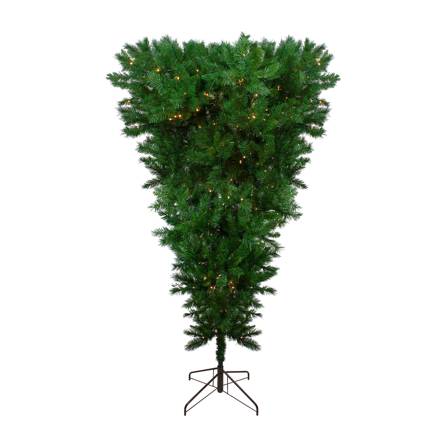 Northlight Pre Lit Sugar Pine Upside Down Artificial Lights 7 Foot Pine Christmas Tree