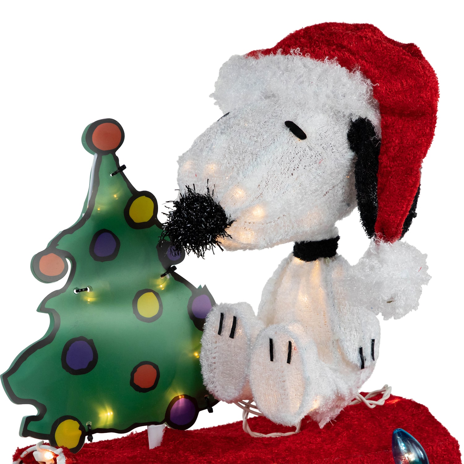 Northlight 32" Led Lighted Peanuts Snoopy On Mailbox Outdoor Lights Christmas Yard Art