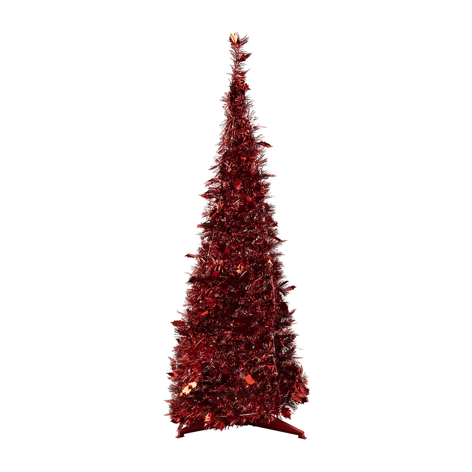 Northlight 6ft Tinsel Pop Up Artificial 6 Foot Christmas Tree