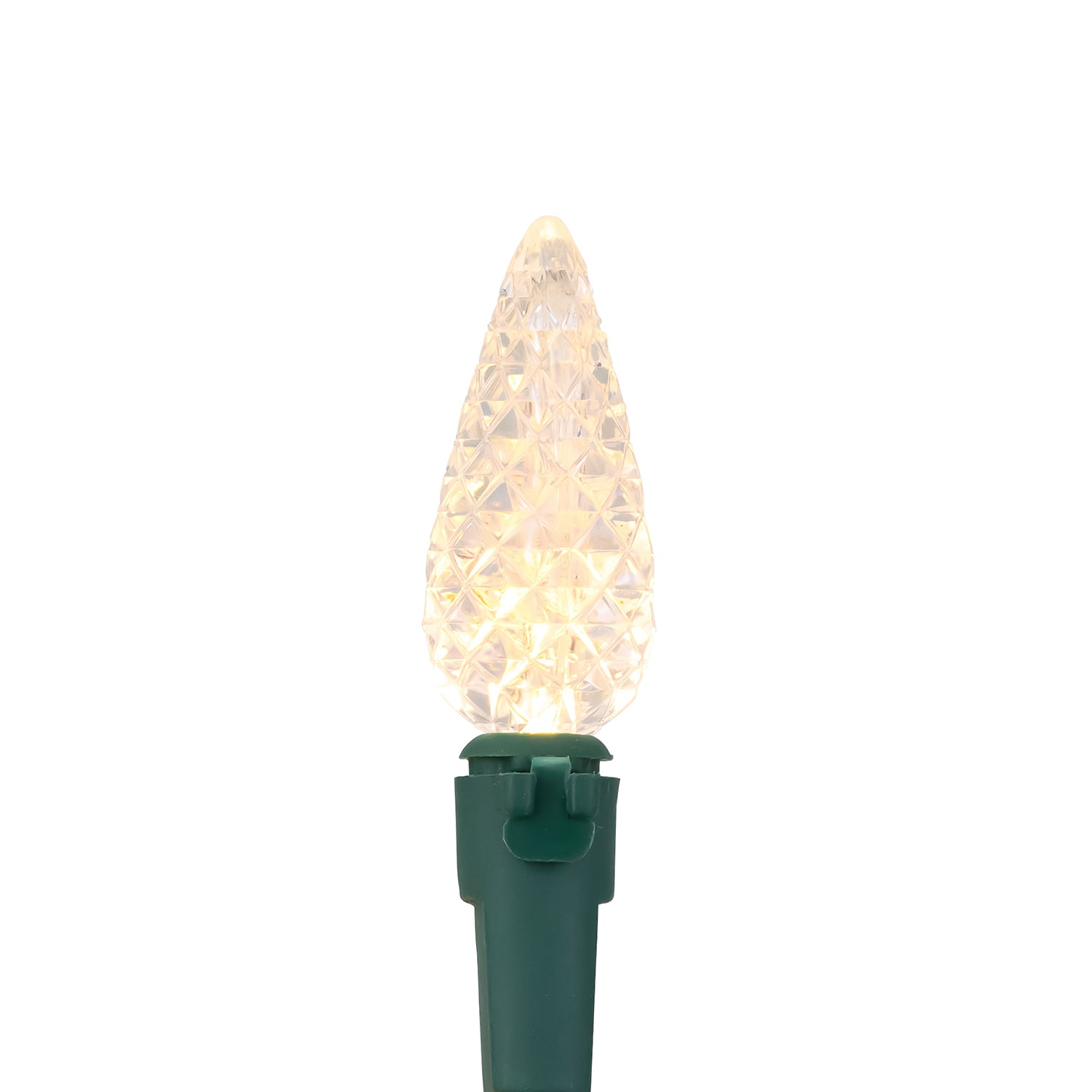 Northlight 66.25ft Led Faceted C6 Wire 200ct String Lights
