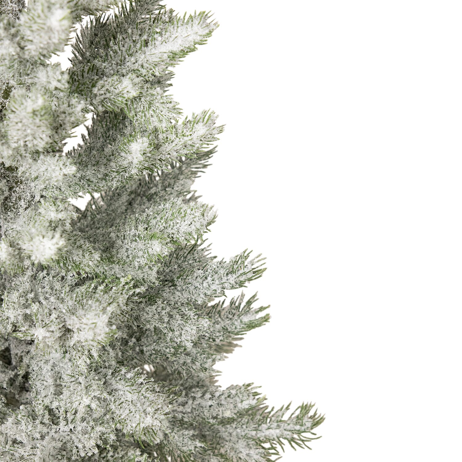 Northlight Slim Flocked Norfolk Pine Artificial 5 Foot Flocked Pine Christmas Tree