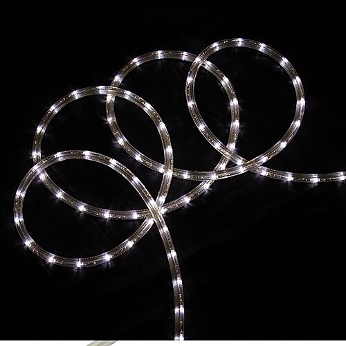Northlight 100ft Flexible Led Outdoor Wire Strip Light, One Size, White