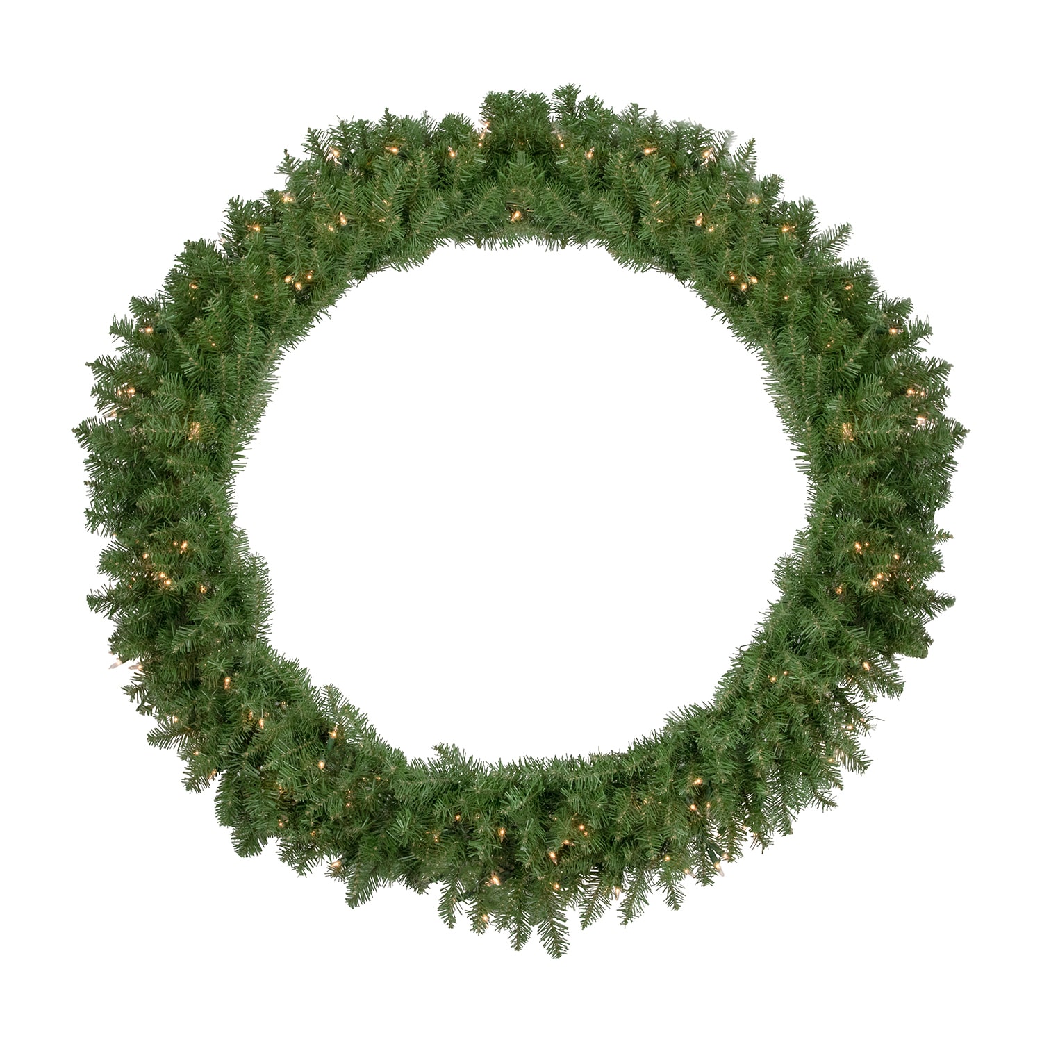 Northlight 48" Rockwood Pine Artificial Lights Pre-Lit Wreath