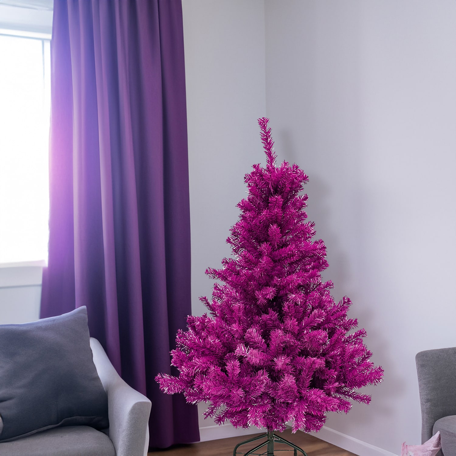 Northlight Full Pine Artificial 4 Foot Pine Christmas Tree