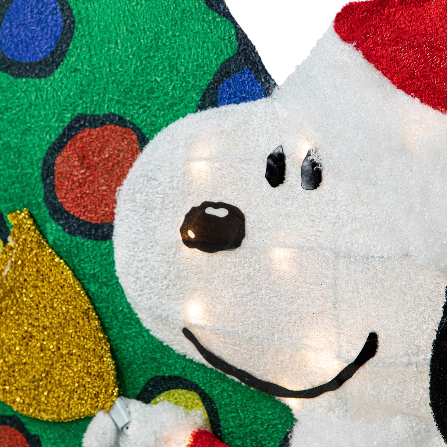 Northlight 32" Led Lighted Peanuts Snoopy And Tree Outdoor Christmas Yard Art