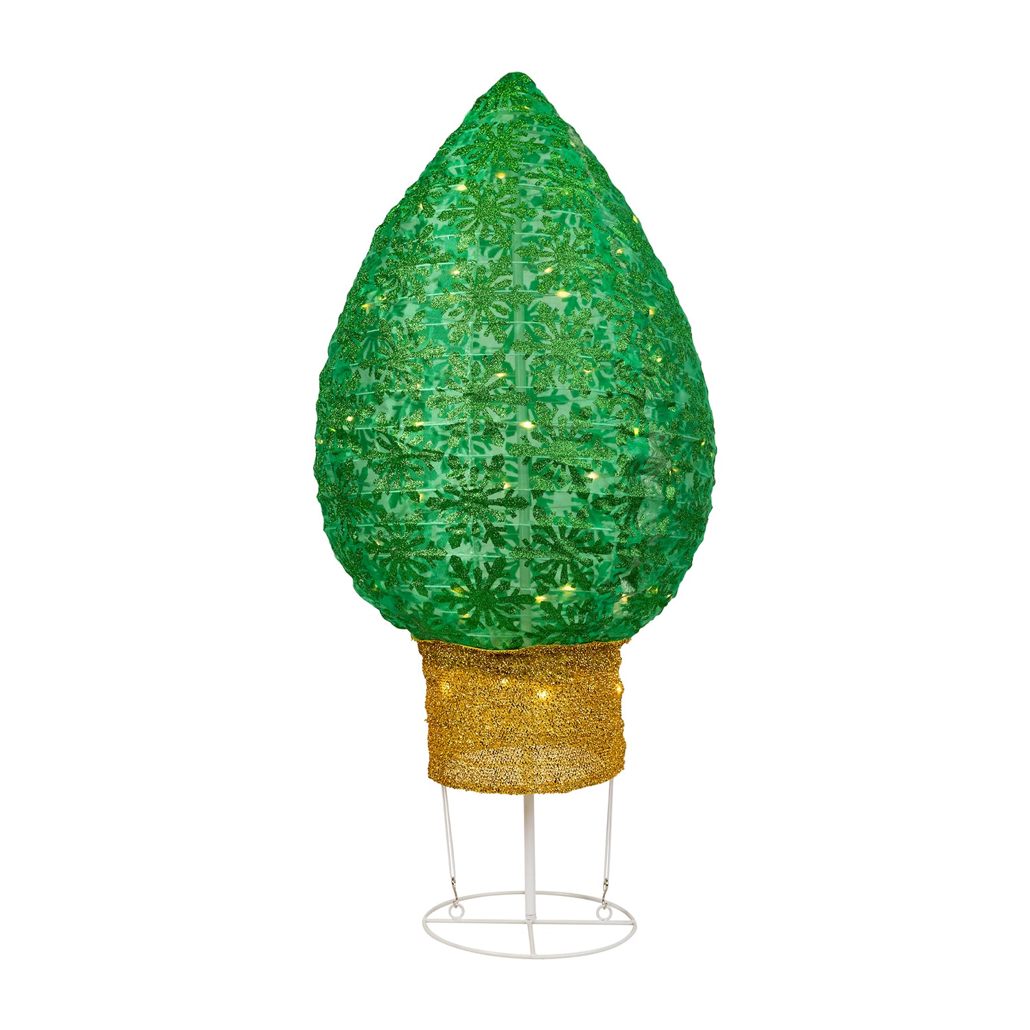 Northlight 32" Led Lighted Retro Bulb Outdoor Christmas Yard Art