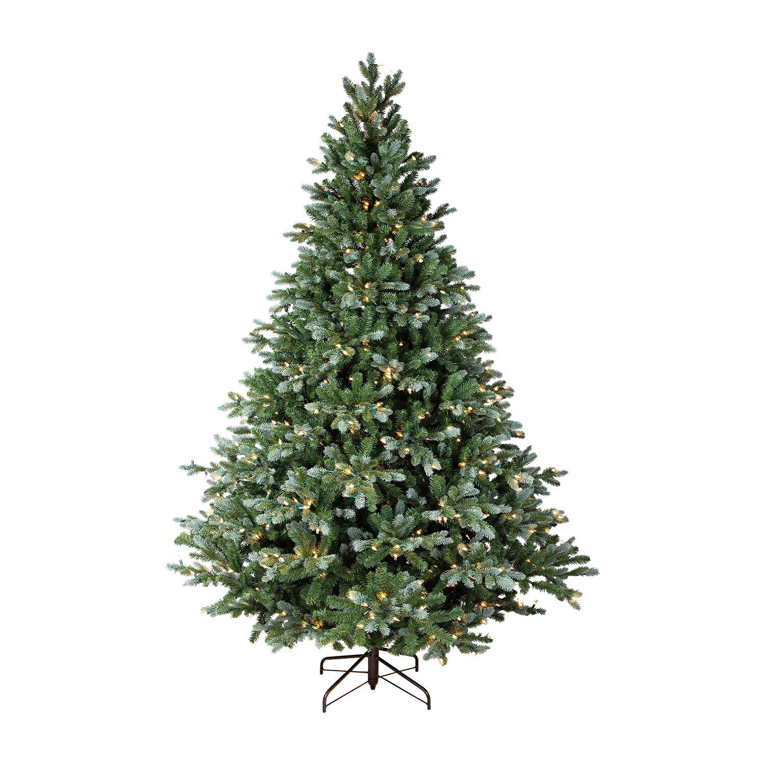 Northlight Real Touch Full Spruce Artificial 8 Foot Pre-Lit Spruce Christmas Tree
