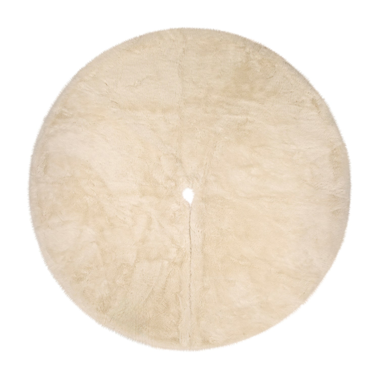 Northlight 72" Premium Sized Faux Fur Indoor Tree Skirt